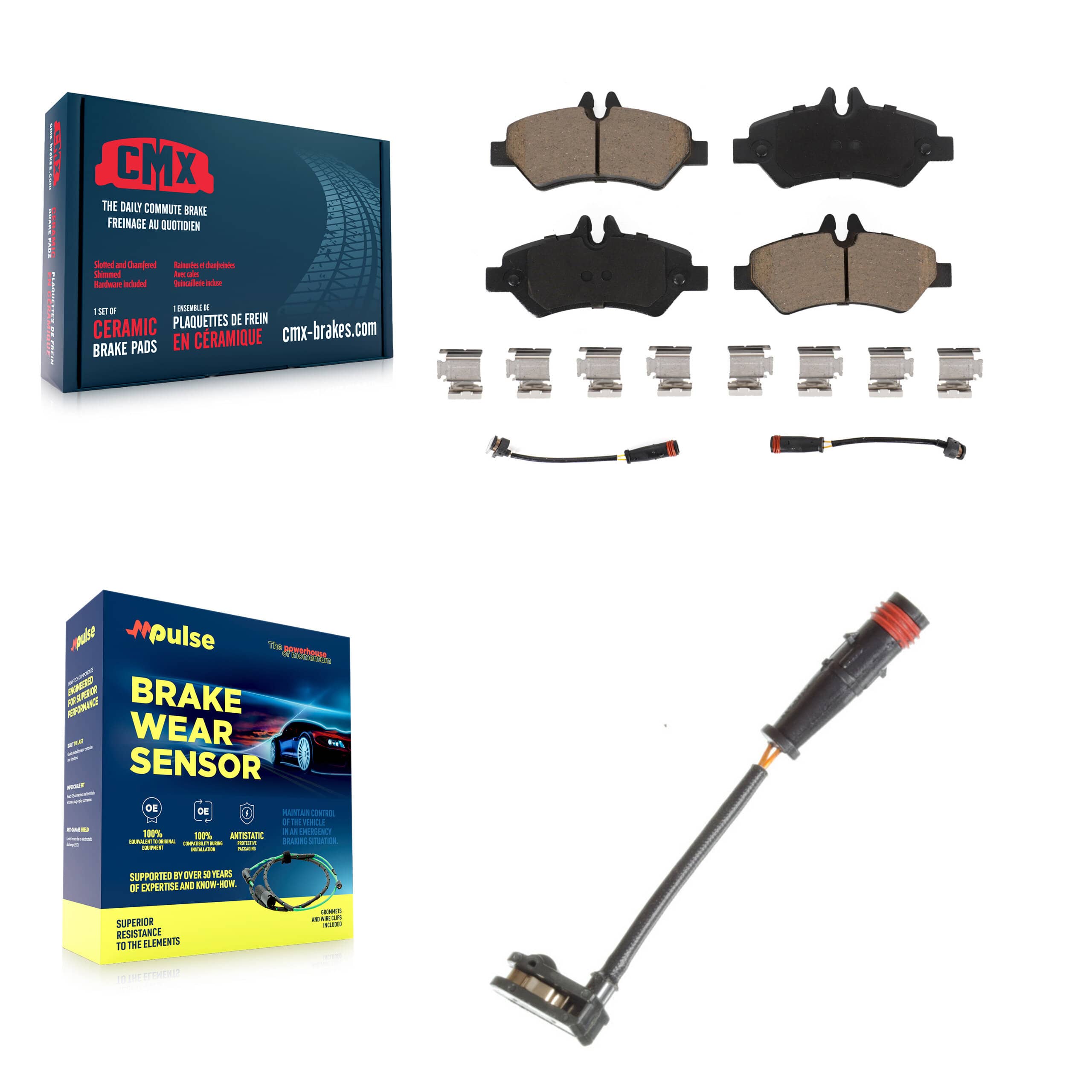 CMX - KCW-100813 - Rear Disc Brake Pad Kits