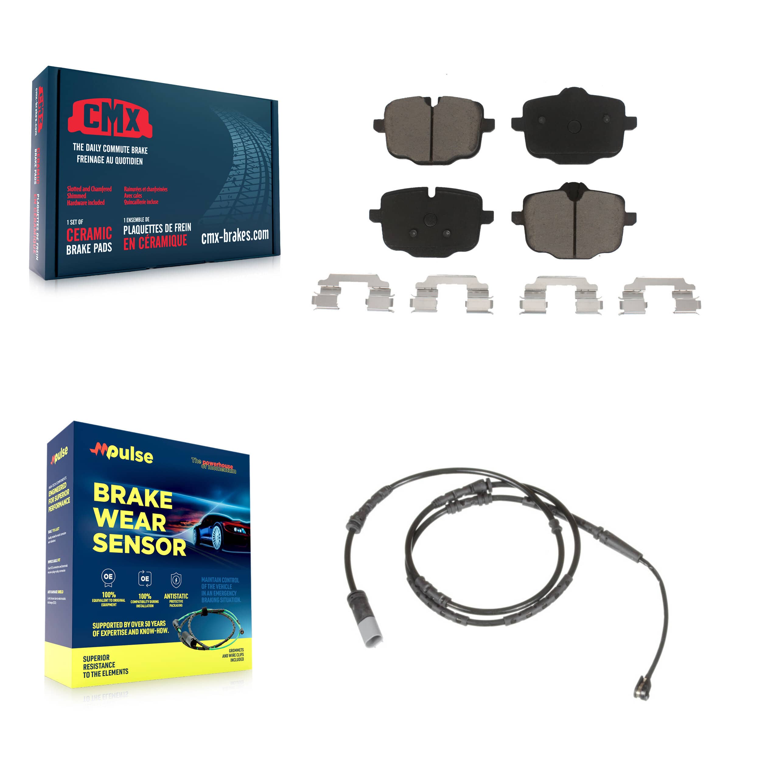 CMX - KCW-100824 - Rear Disc Brake Pad Kits