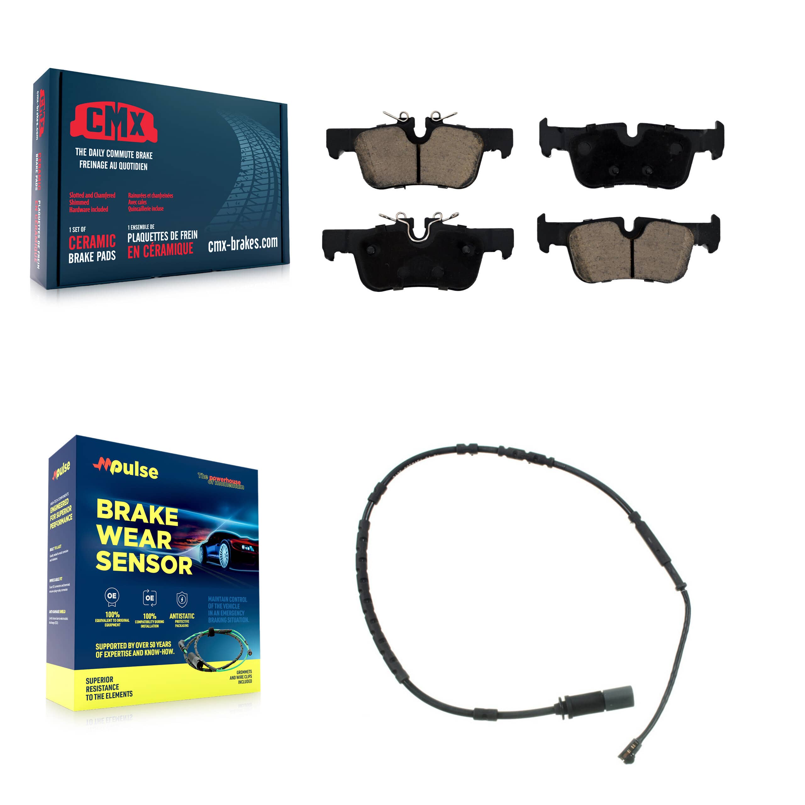 CMX - KCW-100842 - Rear Disc Brake Pad Kits