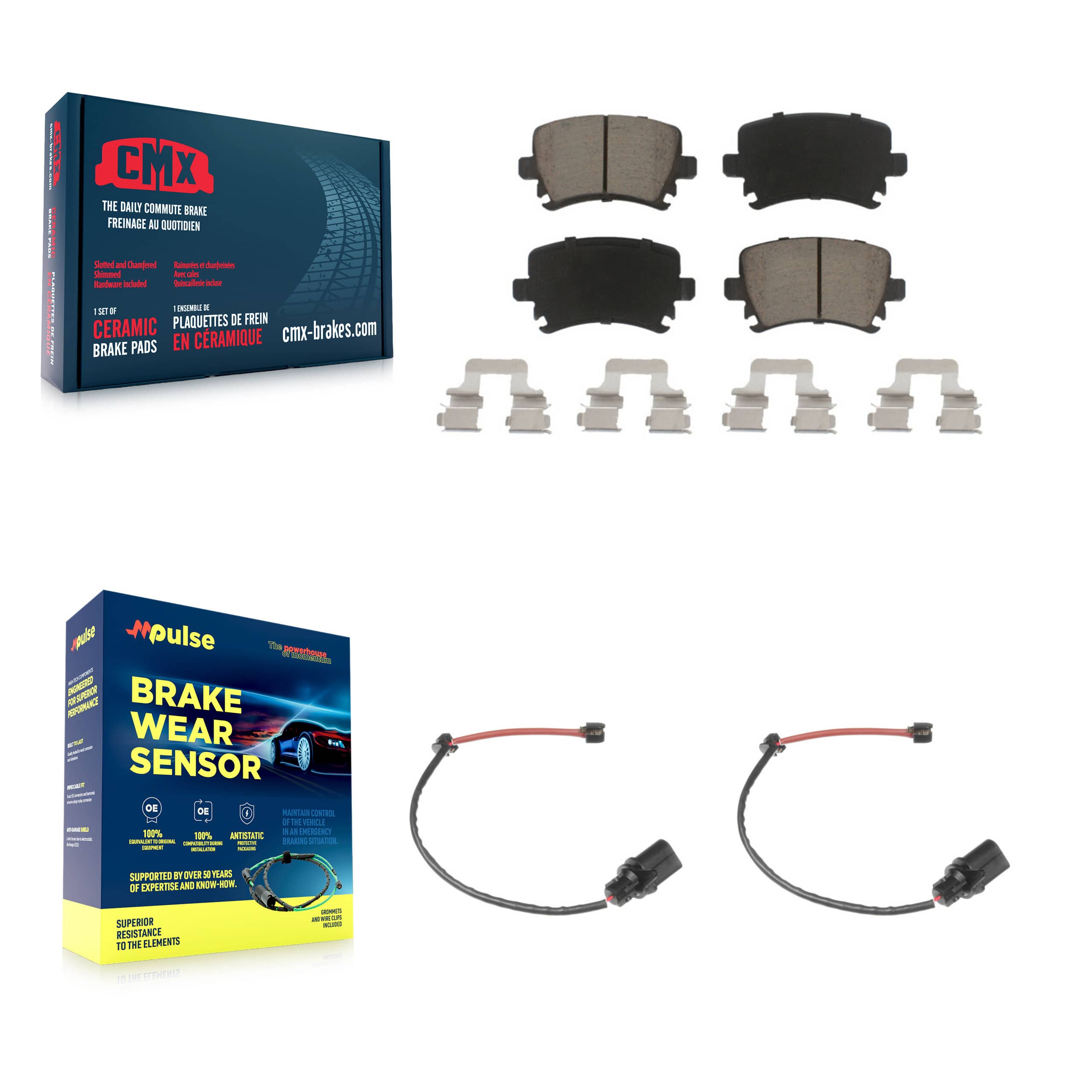 CMX - KCW-100899 - Rear Disc Brake Pad Kits