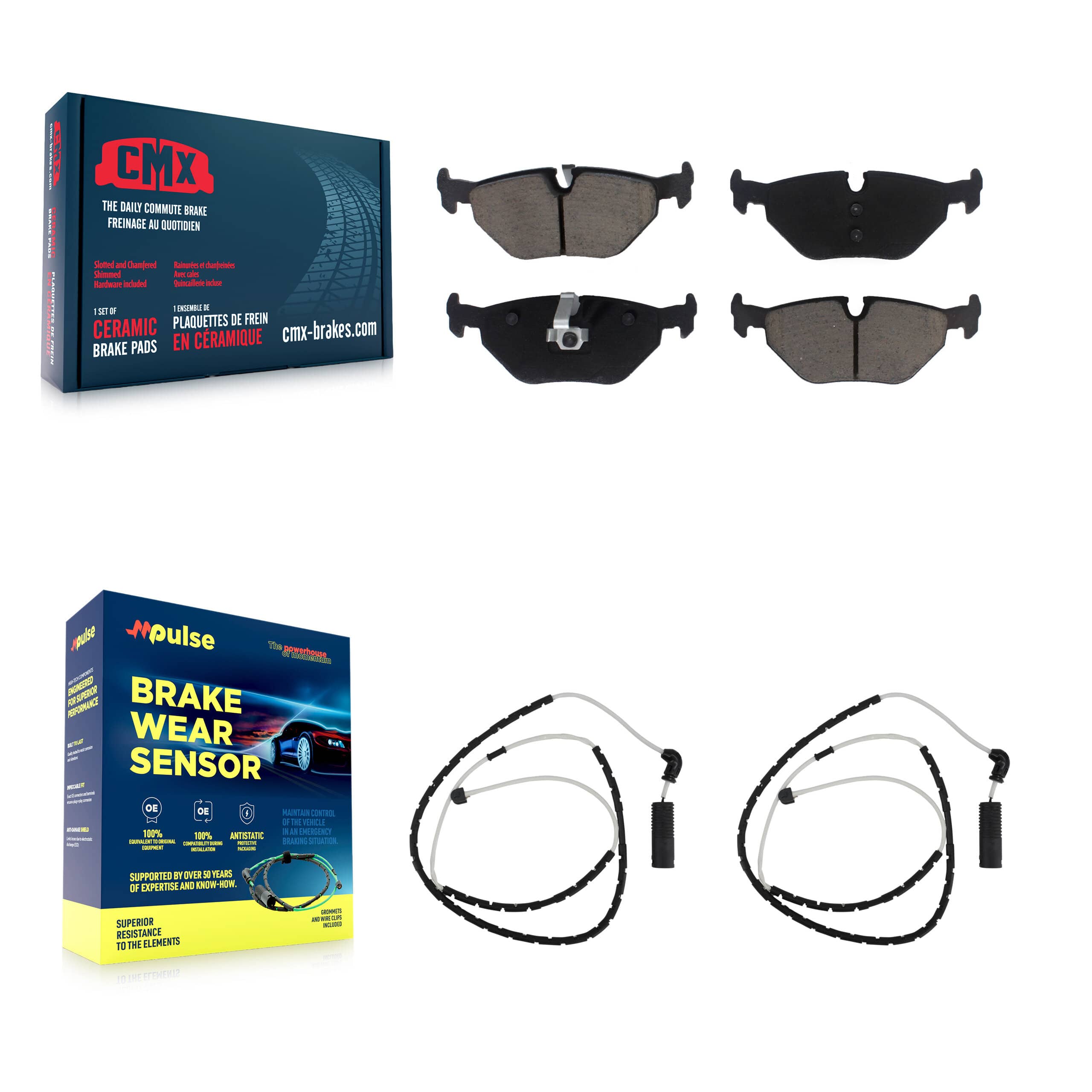 CMX - KCW-100902 - Rear Disc Brake Pad Kits