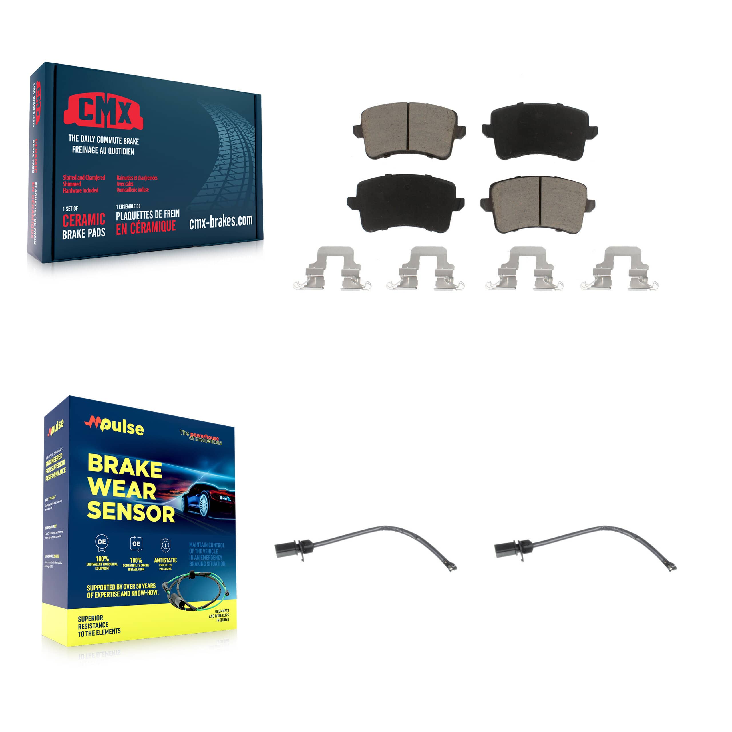 CMX - KCW-100924 - Rear Disc Brake Pad Kits