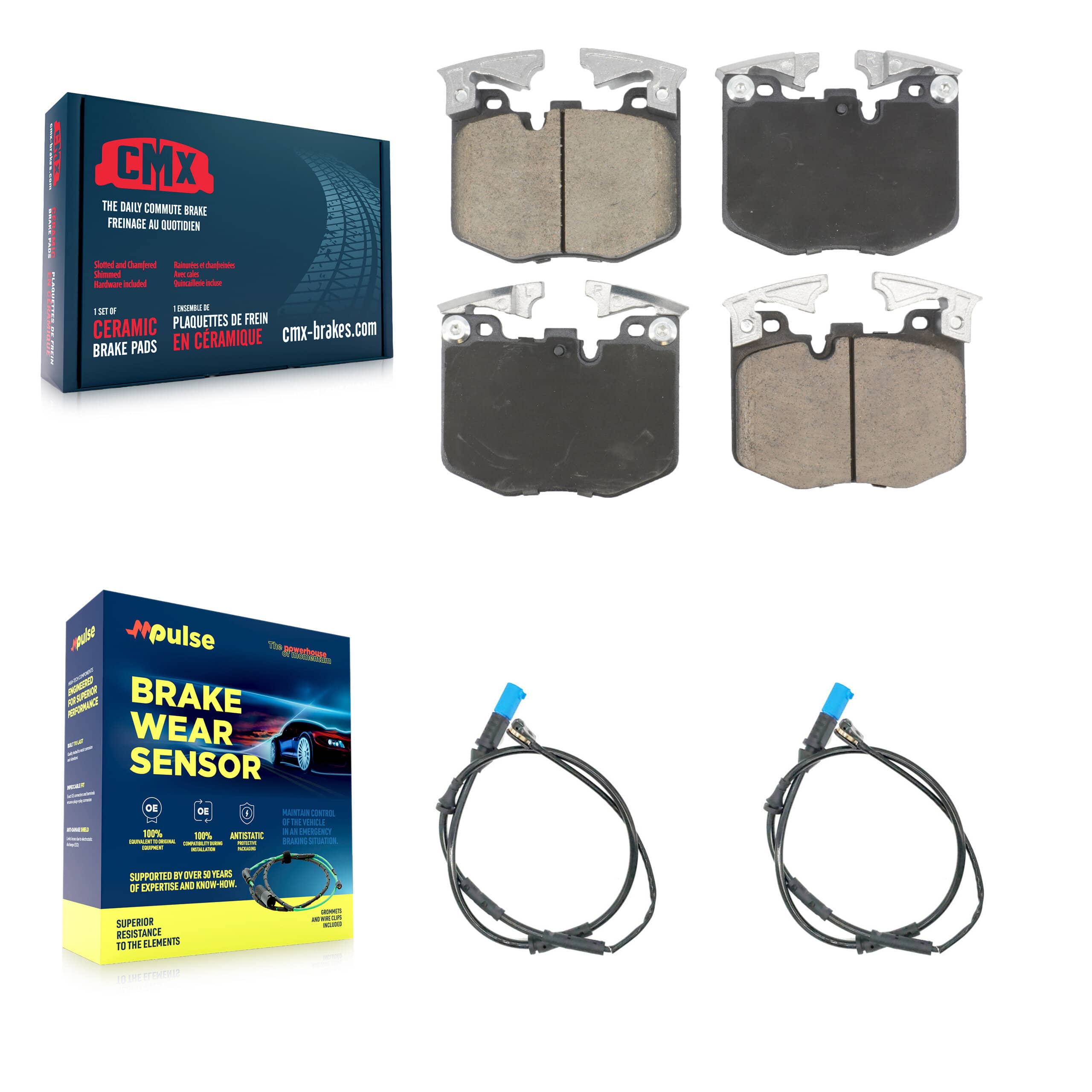 CMX - KCW-101176 - Front Disc Brake Pad Kits
