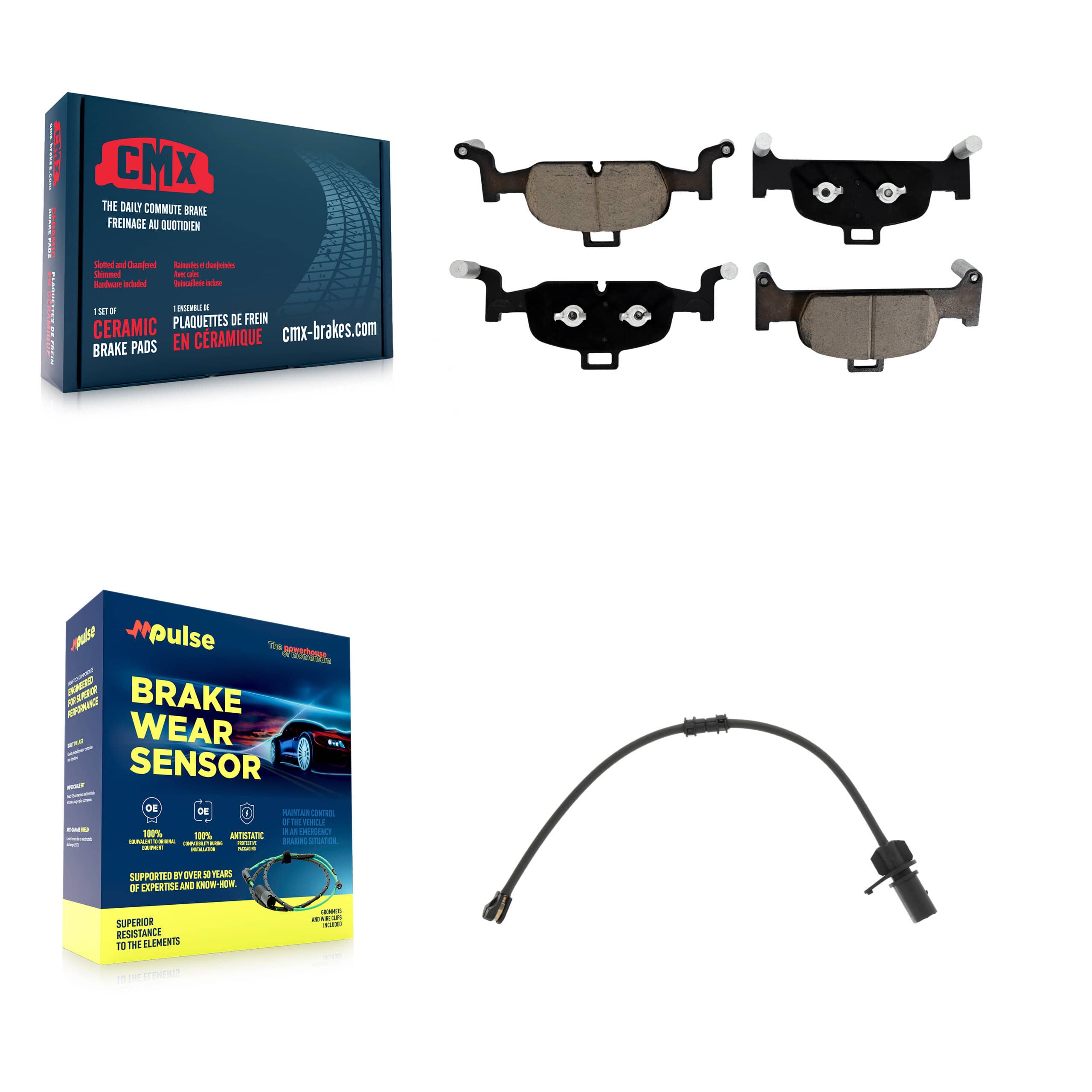 CMX - KCW-101220 - Front Disc Brake Pad Kits