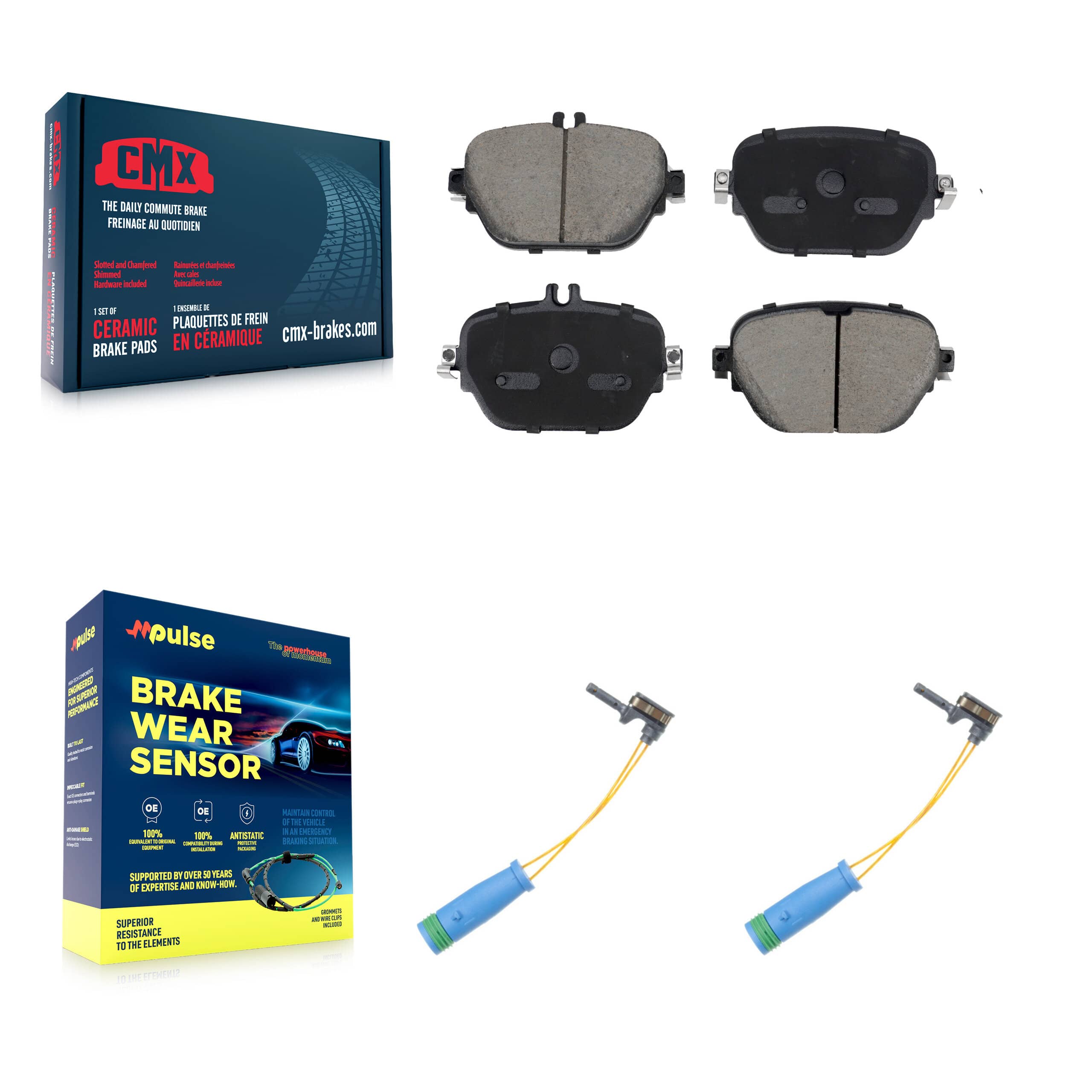 CMX - KCW-101242 - Rear Disc Brake Pad Kits
