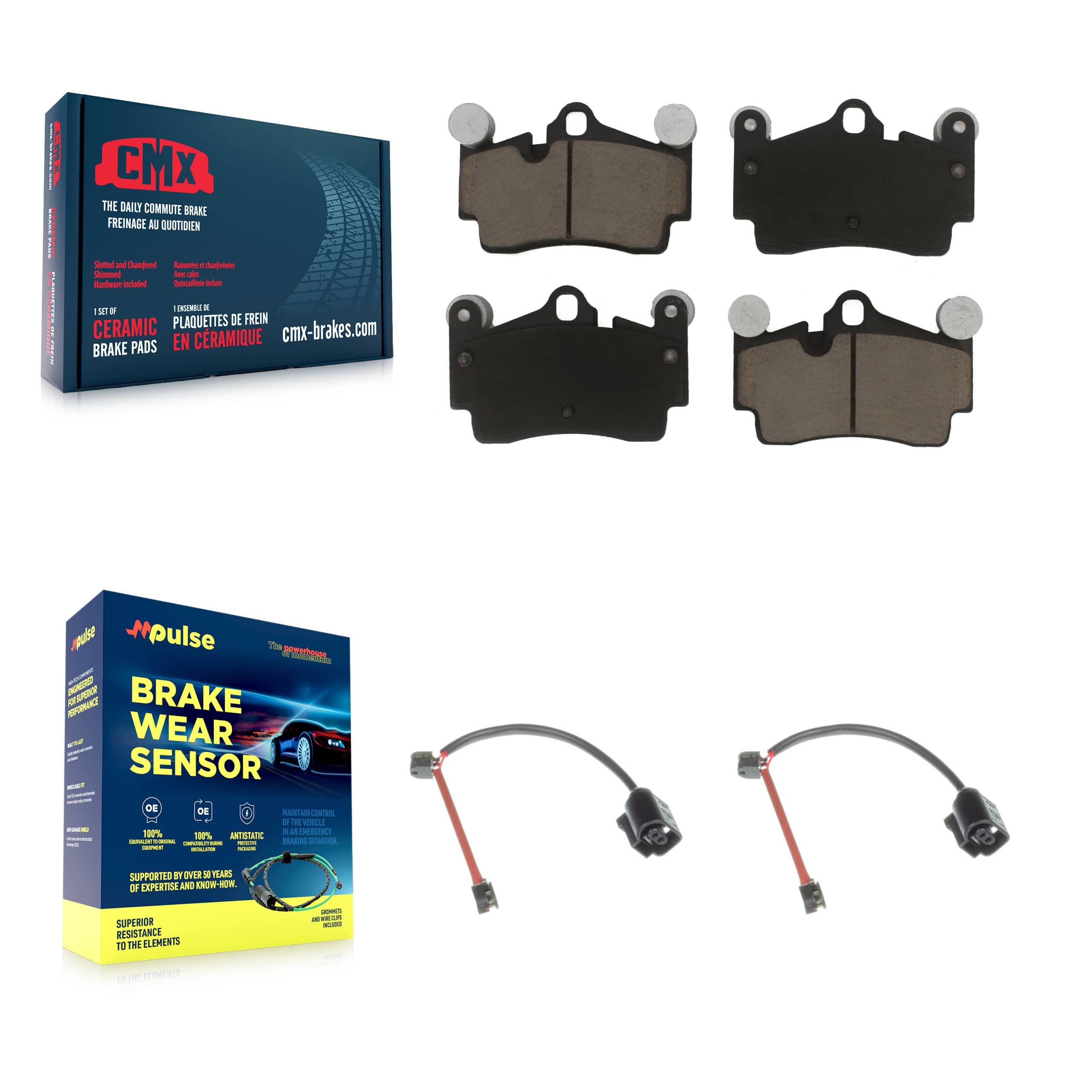 CMX - KCW-101243 - Rear Disc Brake Pad Kits
