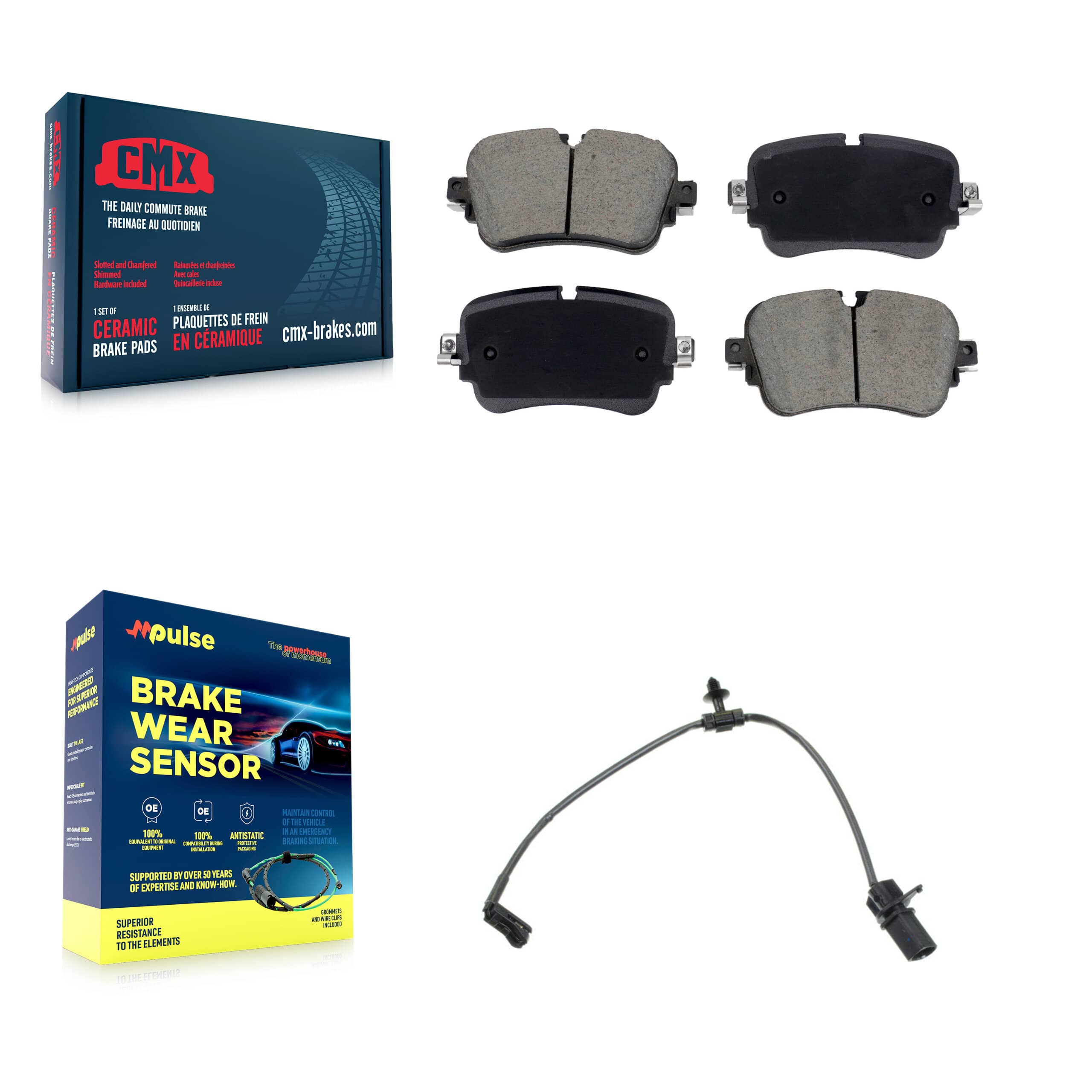 CMX - KCW-101254 - Rear Disc Brake Pad Kits