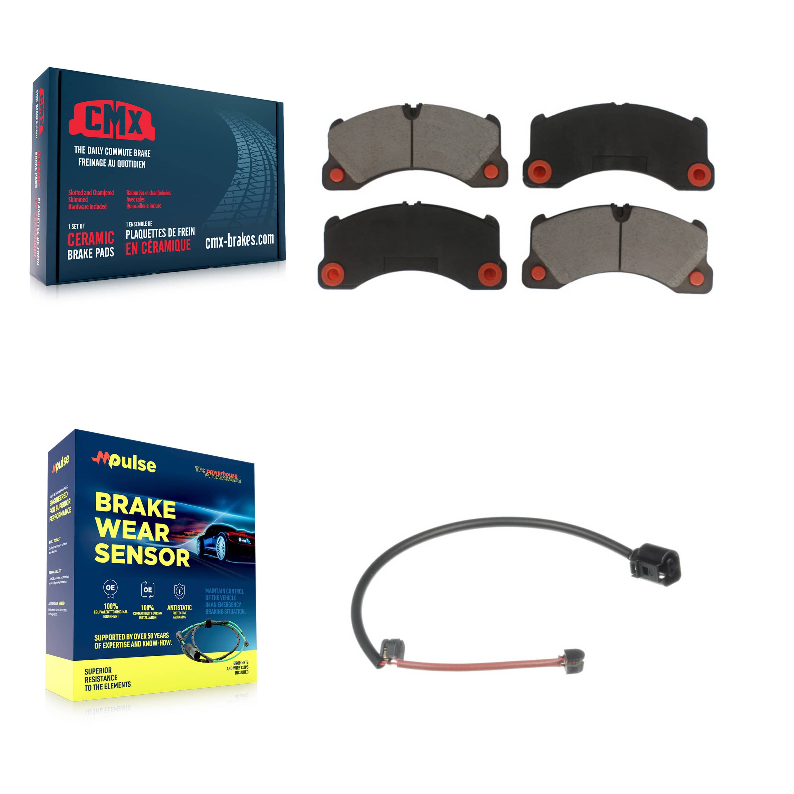 CMX - KCW-101377 - Front Disc Brake Pad Kits