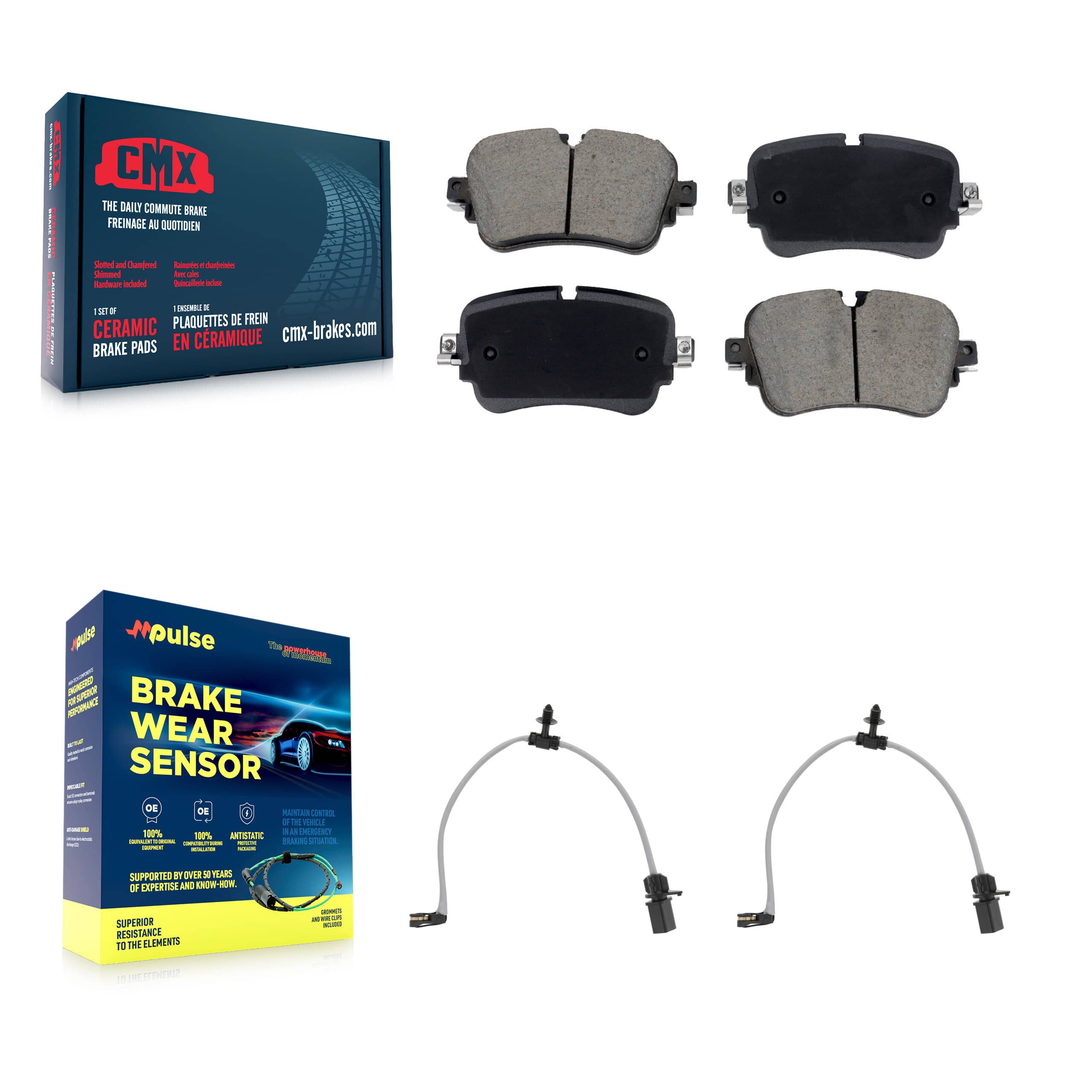 CMX - KCW-101415 - Rear Disc Brake Pad Kits