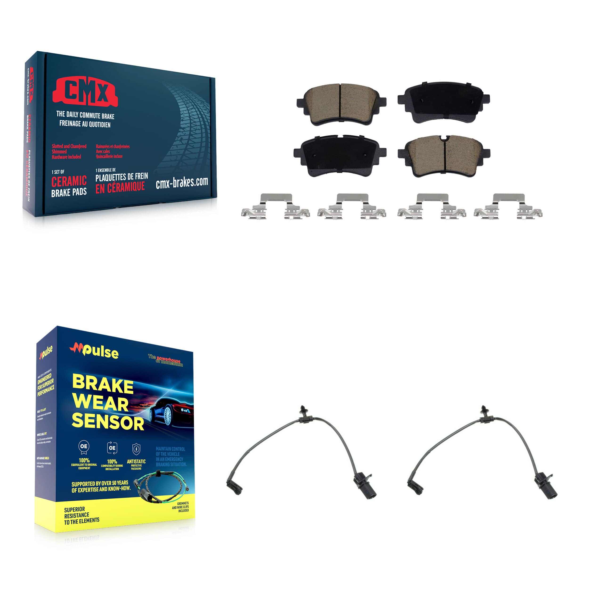 CMX - KCW-101418 - Rear Disc Brake Pad Kits