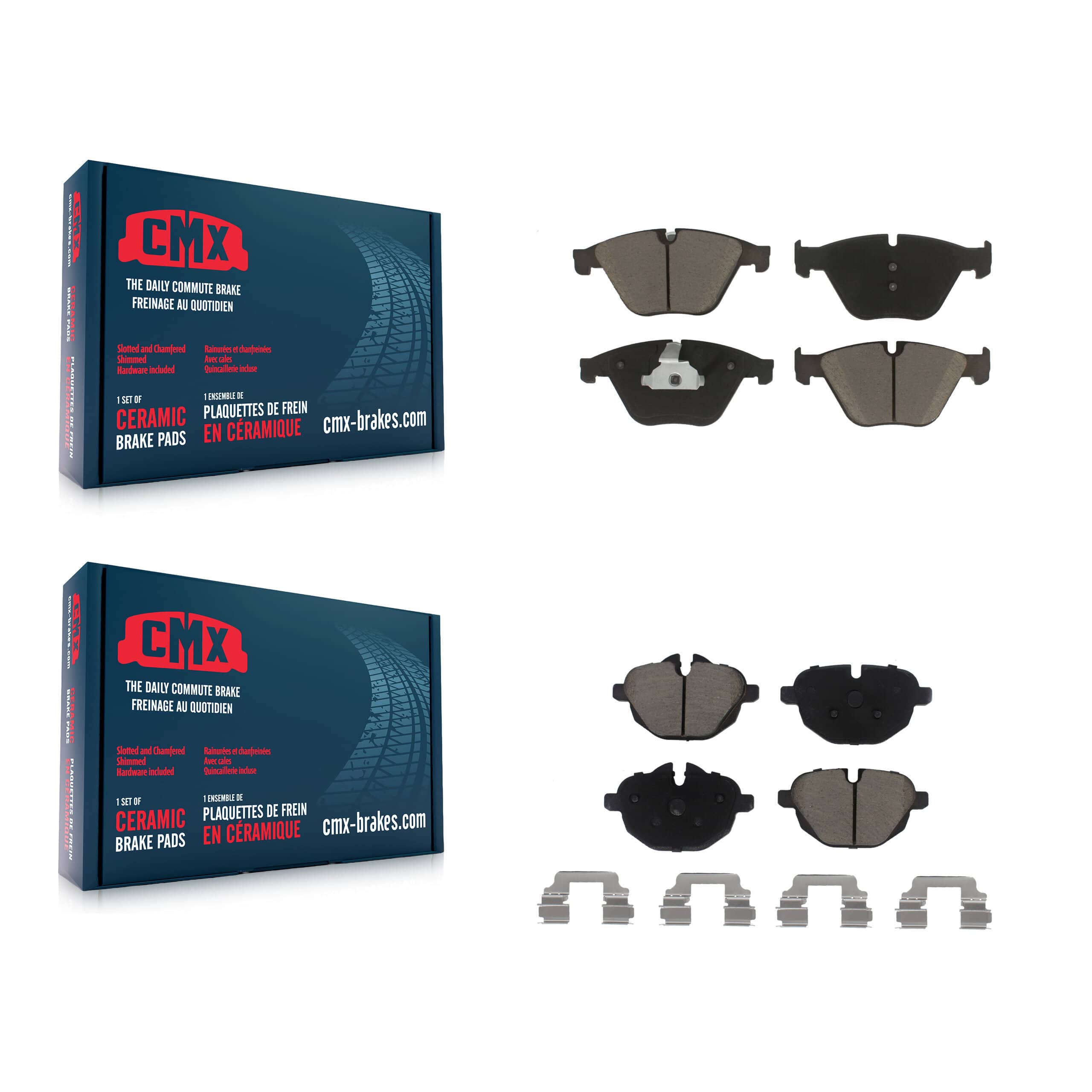 CMX - KCX-100009 - Front and Rear Disc Brake Pad Kits