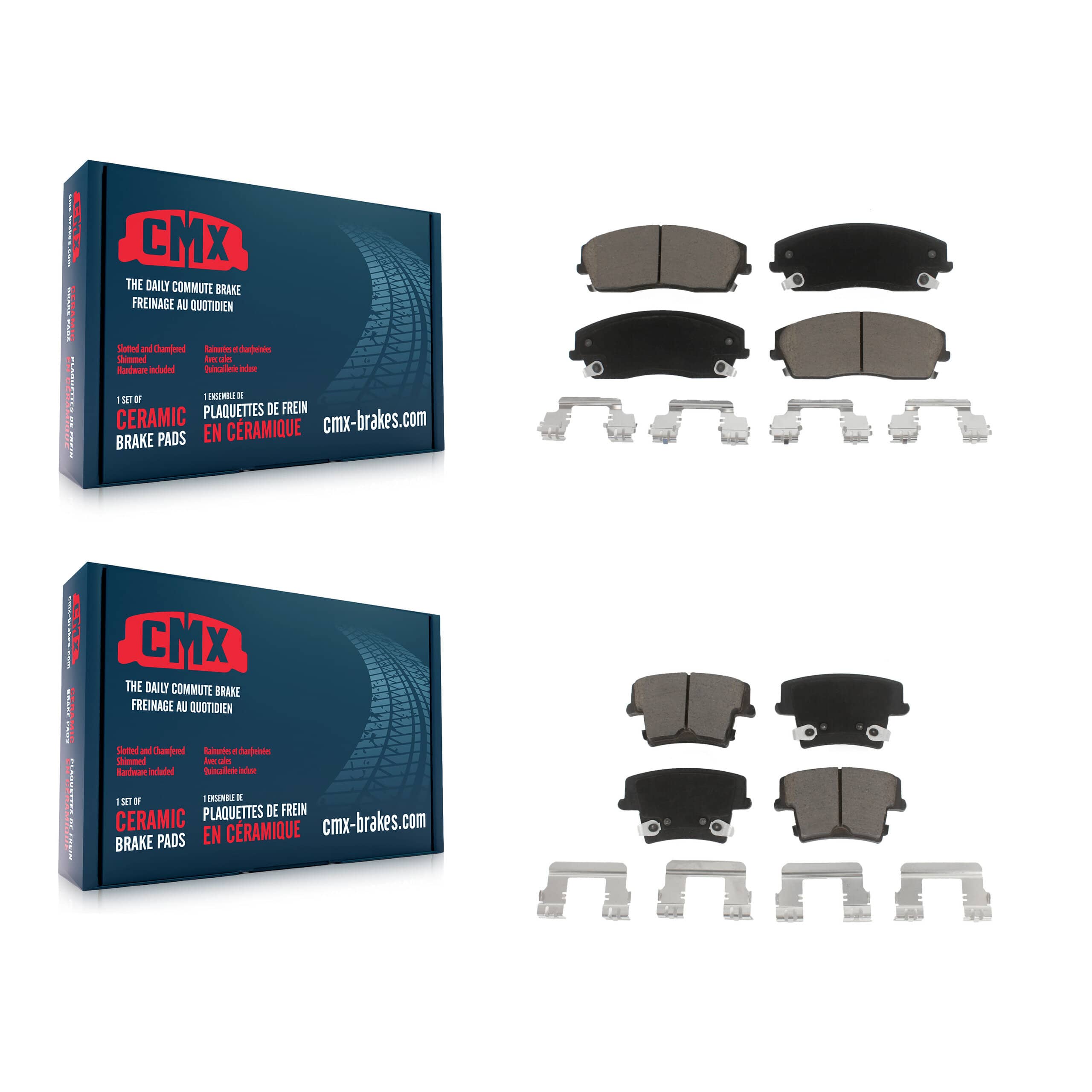 CMX - KCX-100029 - Front and Rear Disc Brake Pad Kits