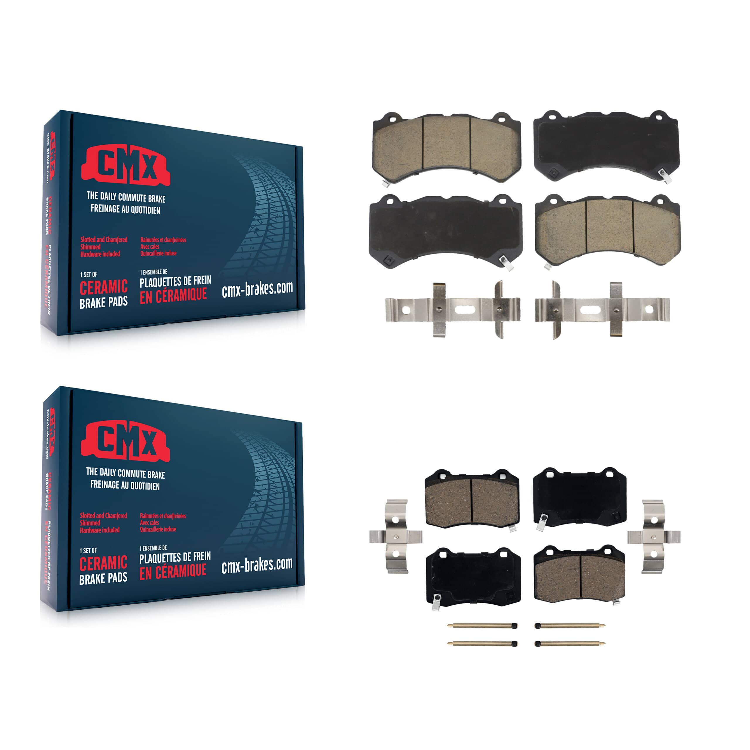 CMX - KCX-100031 - Front and Rear Disc Brake Pad Kits