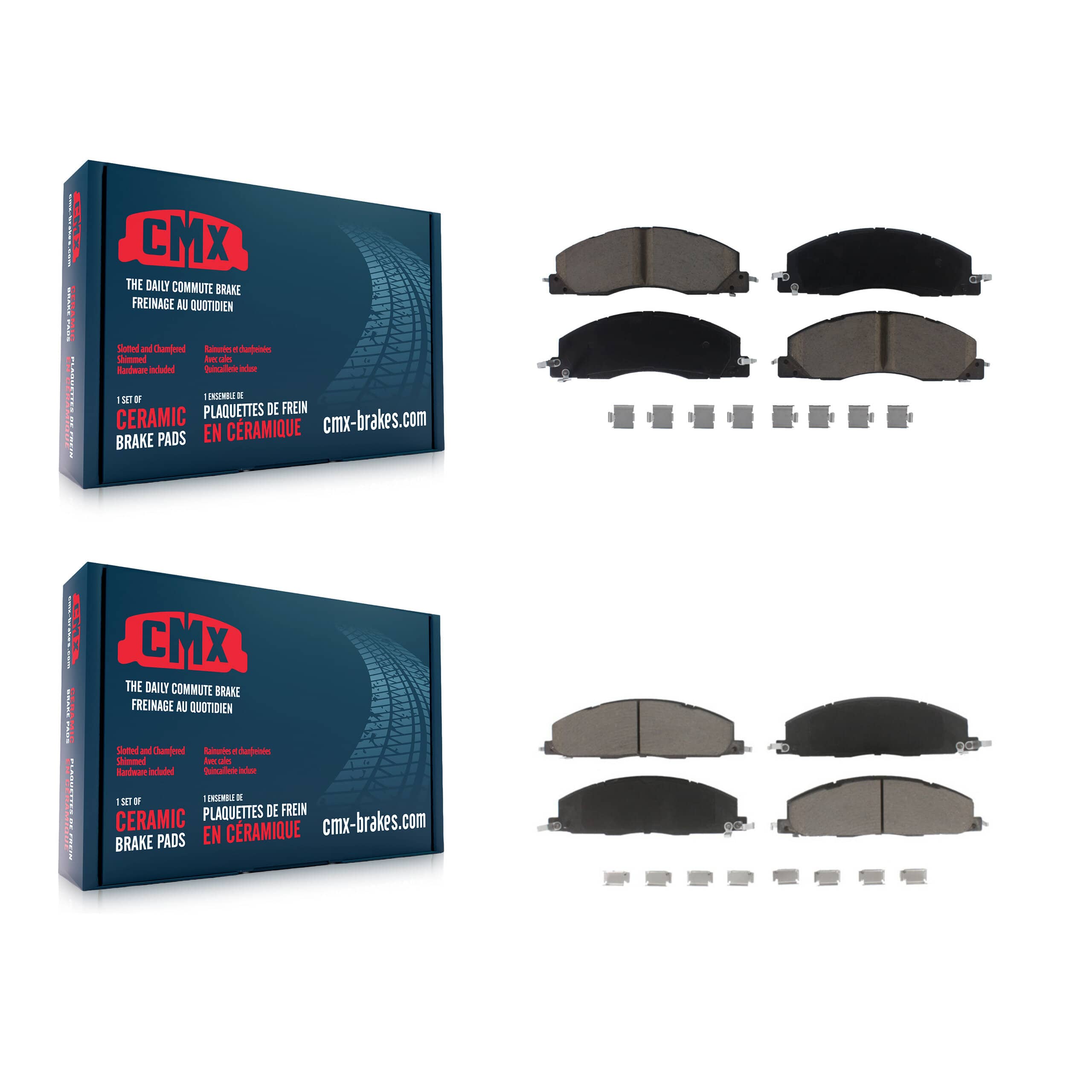 CMX - KCX-100043 - Front and Rear Disc Brake Pad Kits