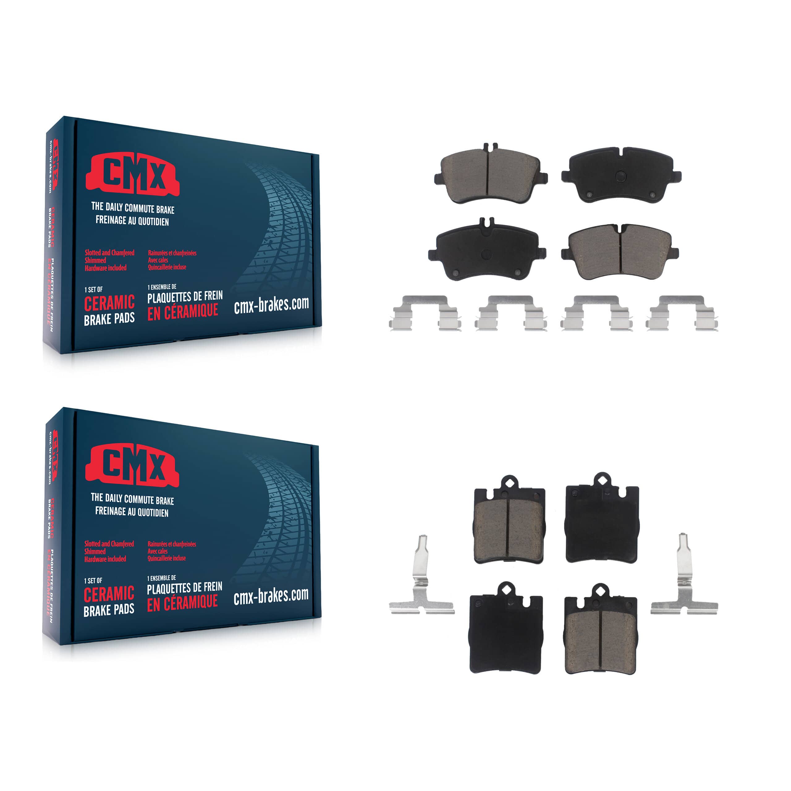 CMX - KCX-100046 - Front and Rear Disc Brake Pad Kits
