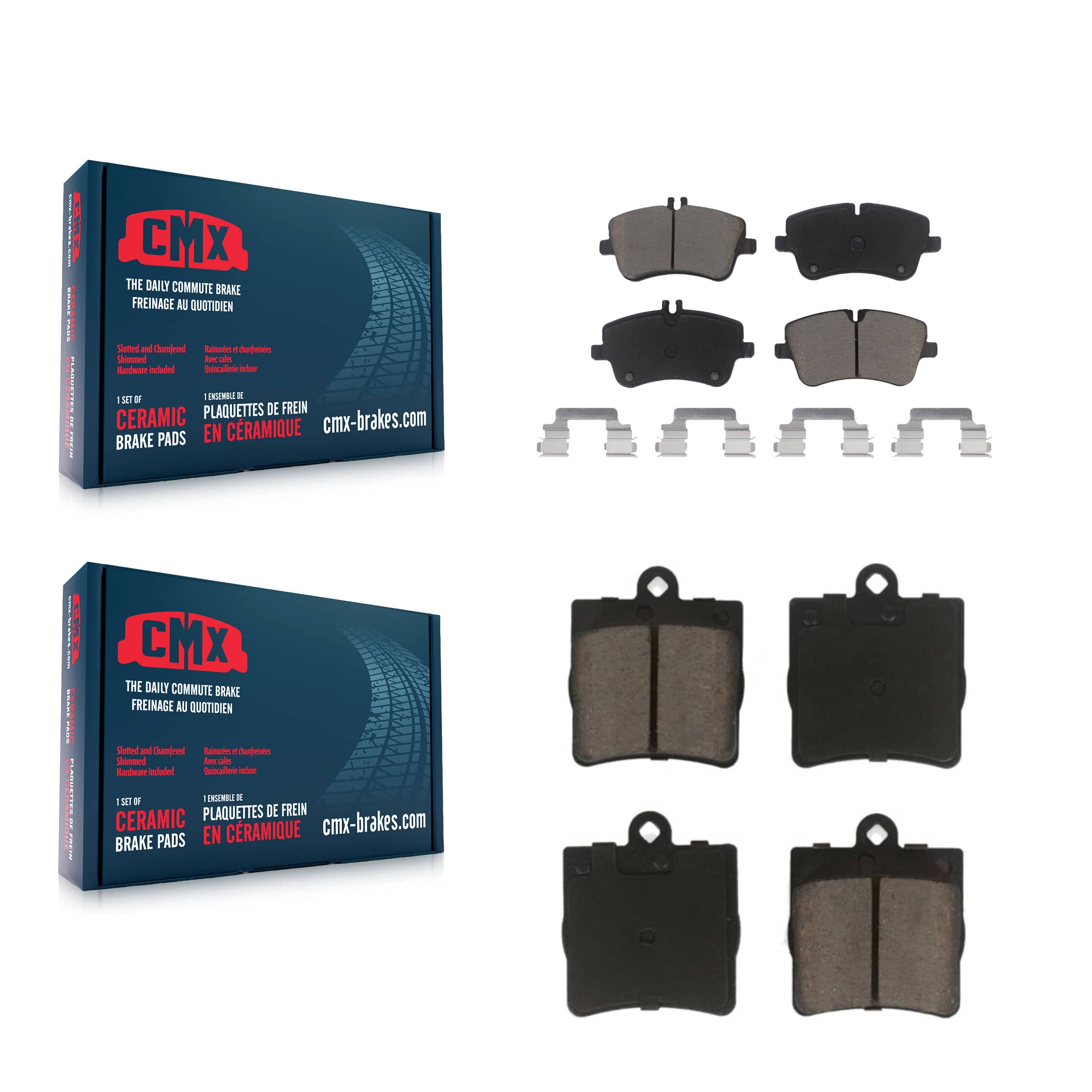 CMX - KCX-100049 - Front and Rear Disc Brake Pad Kits