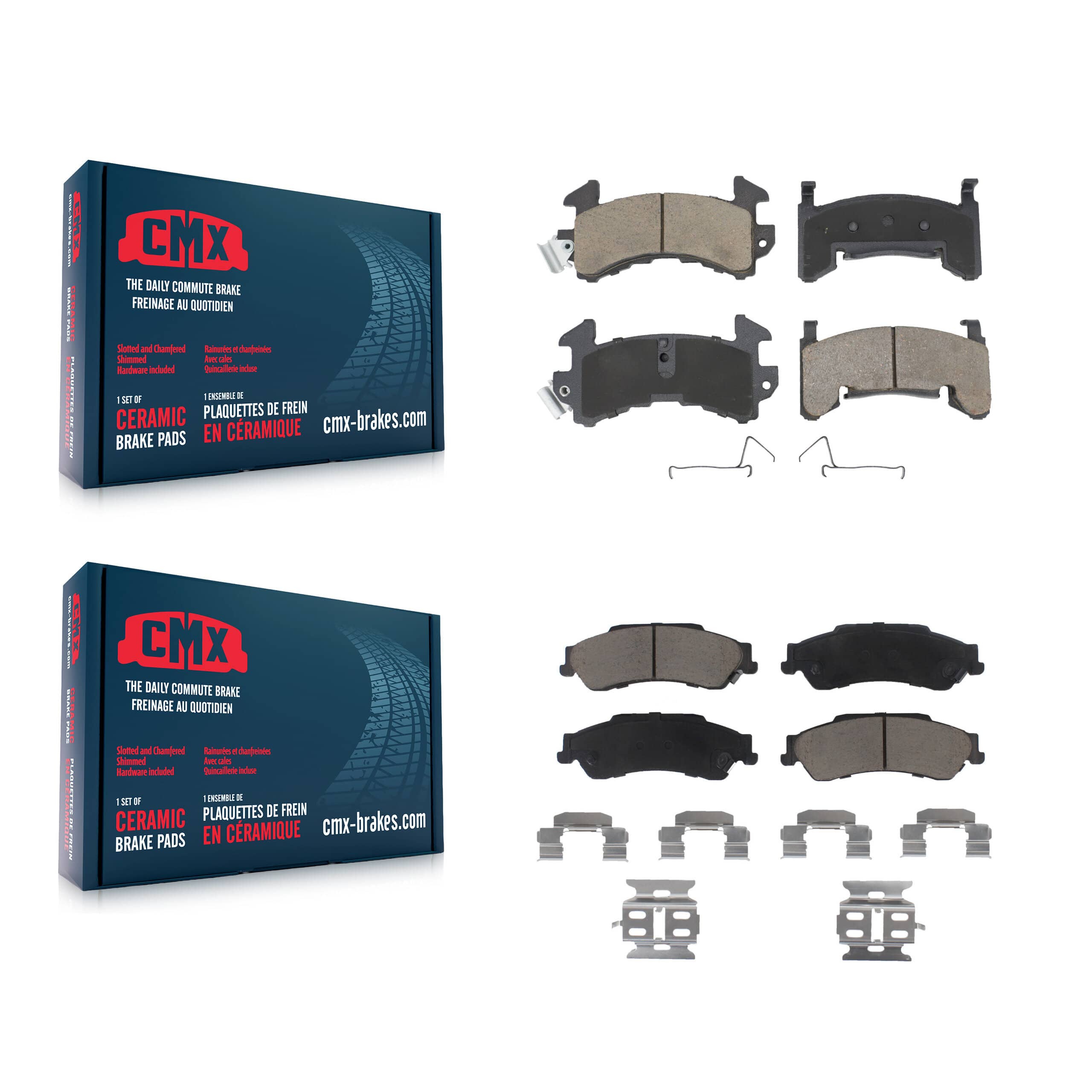 CMX - KCX-100057 - Front and Rear Disc Brake Pad Kits
