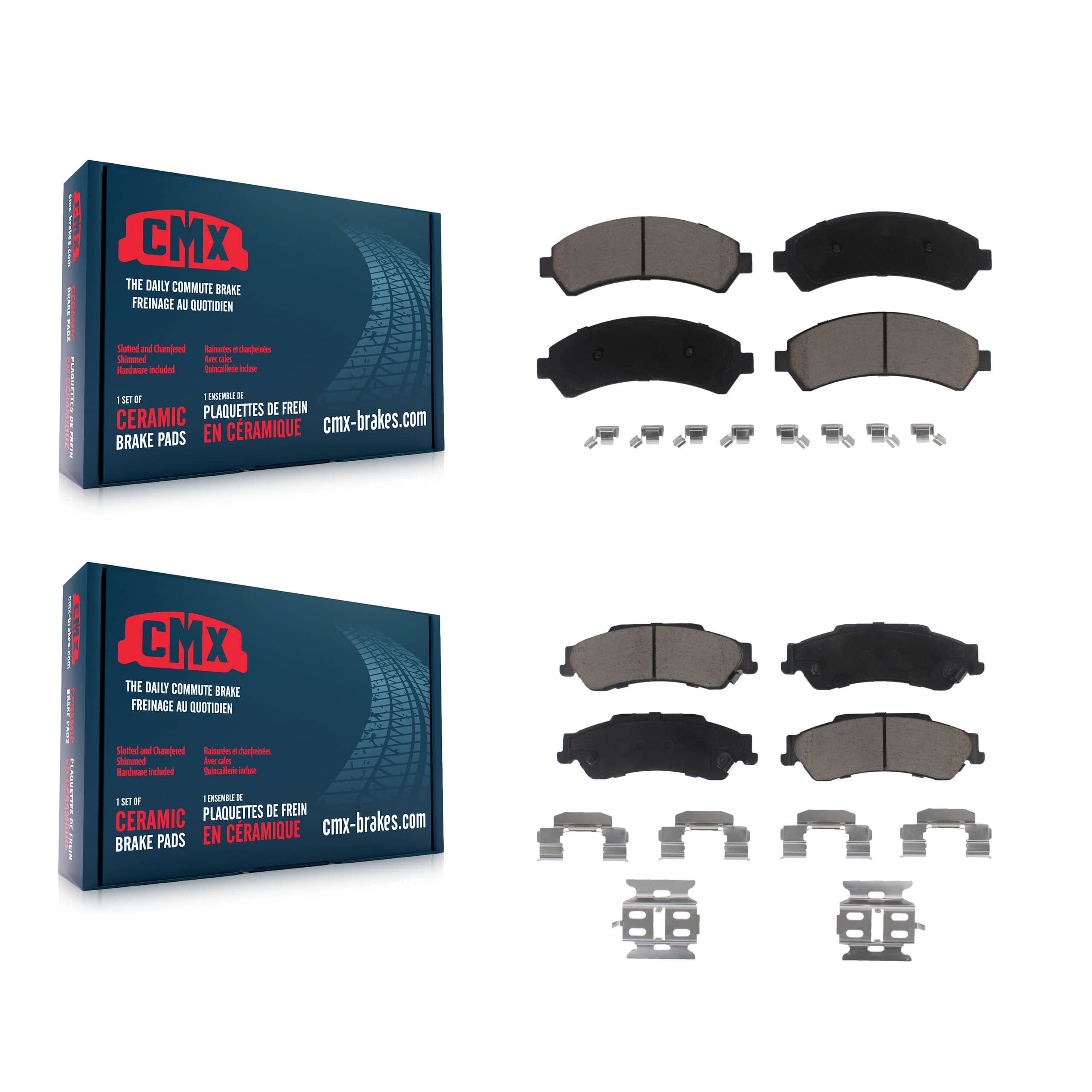 CMX - KCX-100058 - Front and Rear Disc Brake Pad Kits