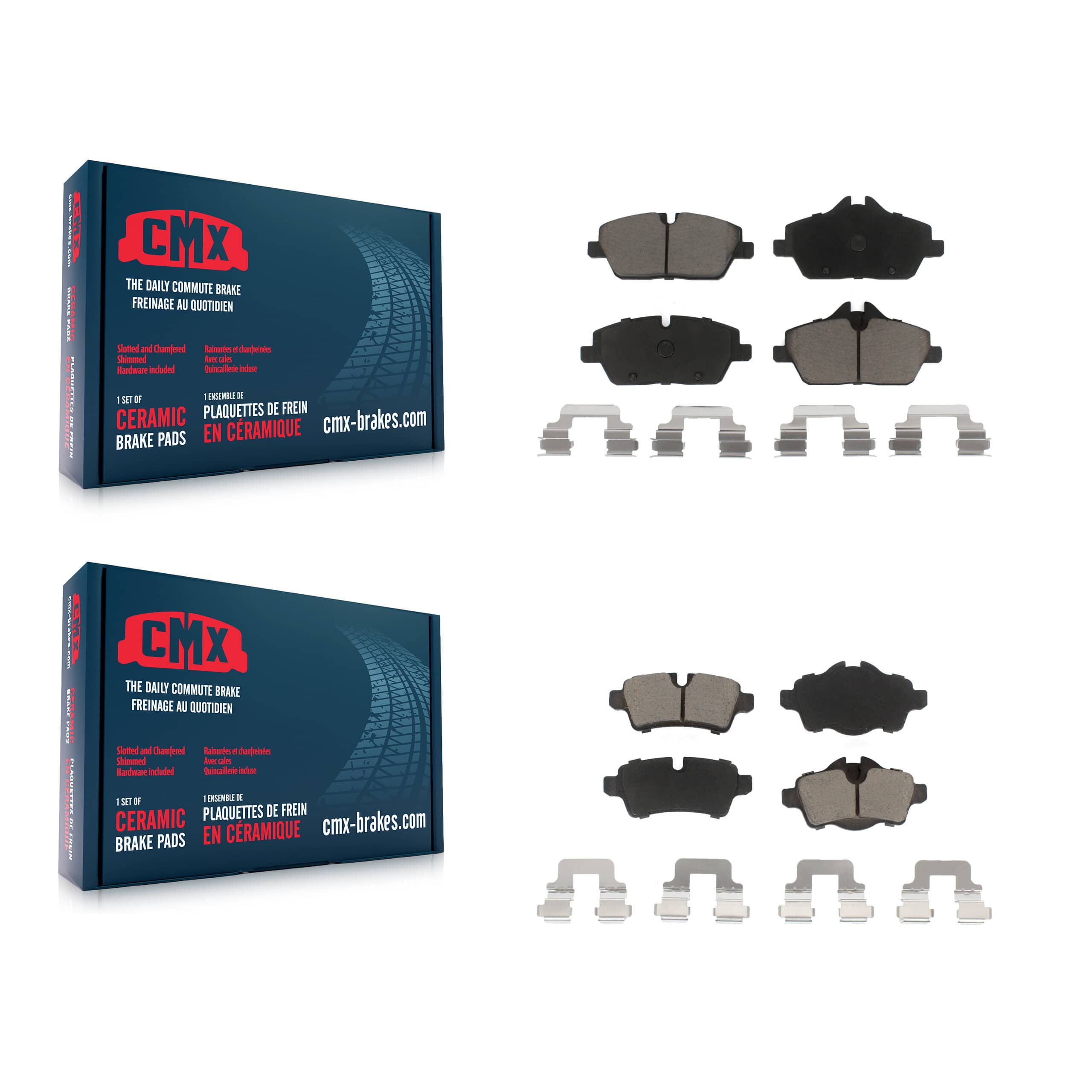 CMX - KCX-100069 - Front and Rear Disc Brake Pad Kits