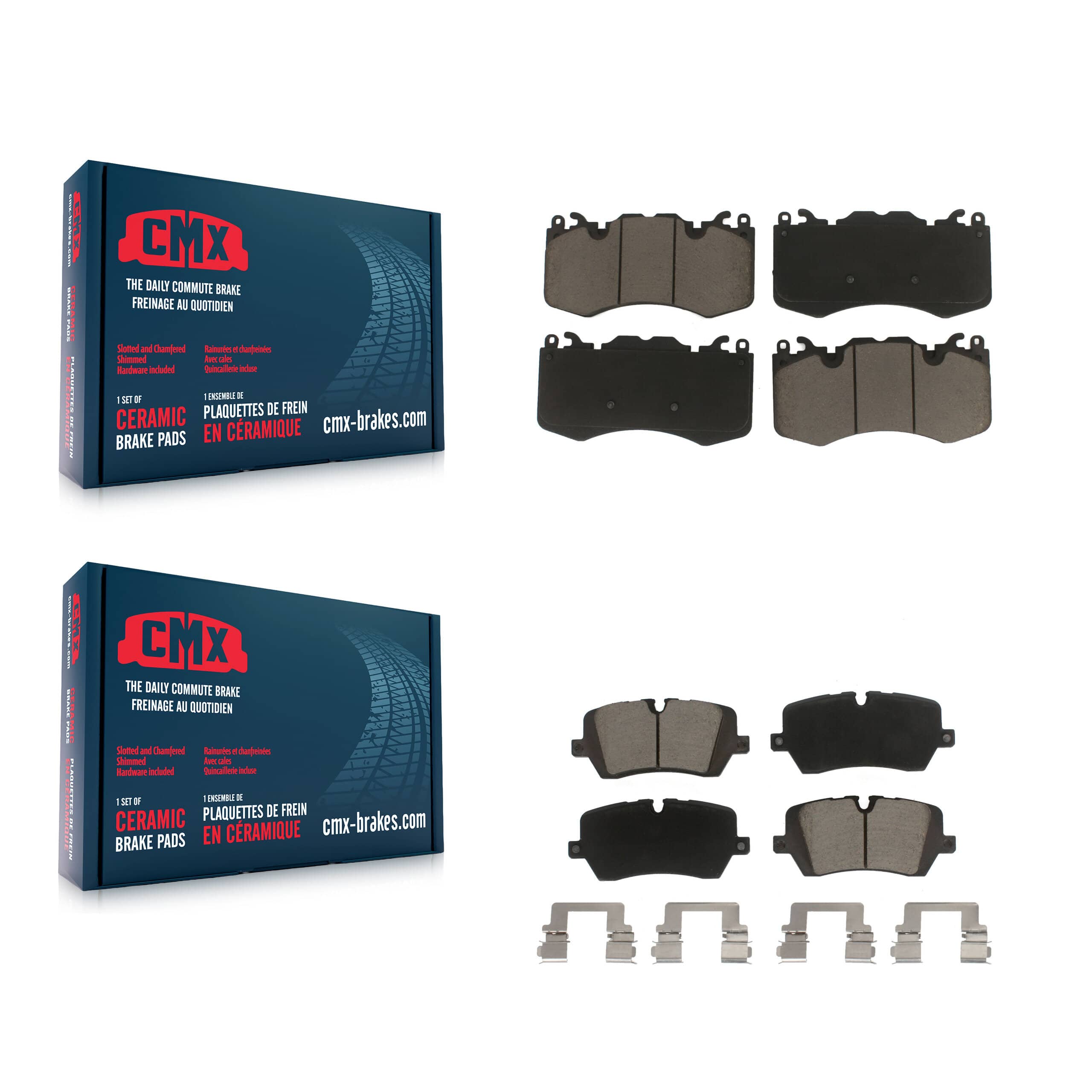 CMX - KCX-100094 - Front and Rear Disc Brake Pad Kits