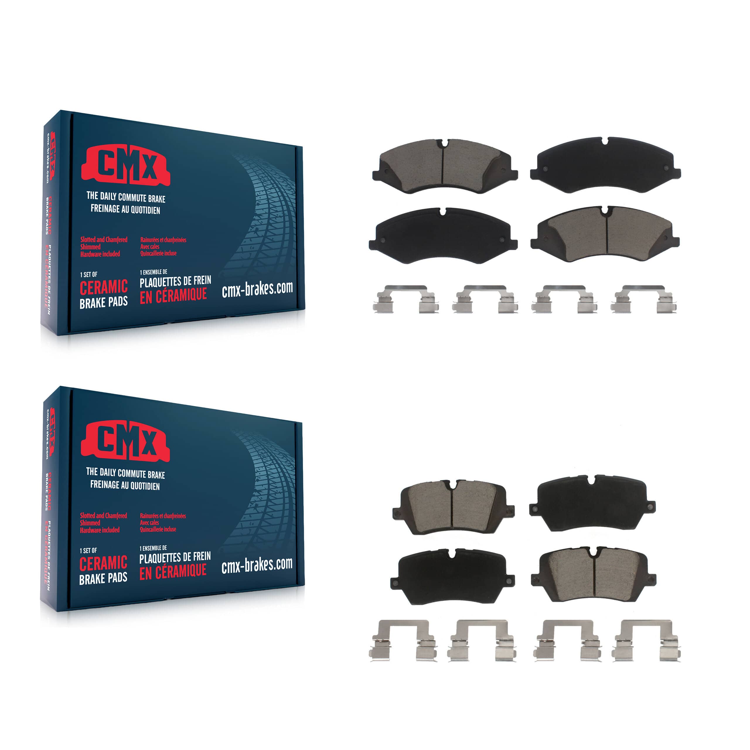CMX - KCX-100095 - Front and Rear Disc Brake Pad Kits