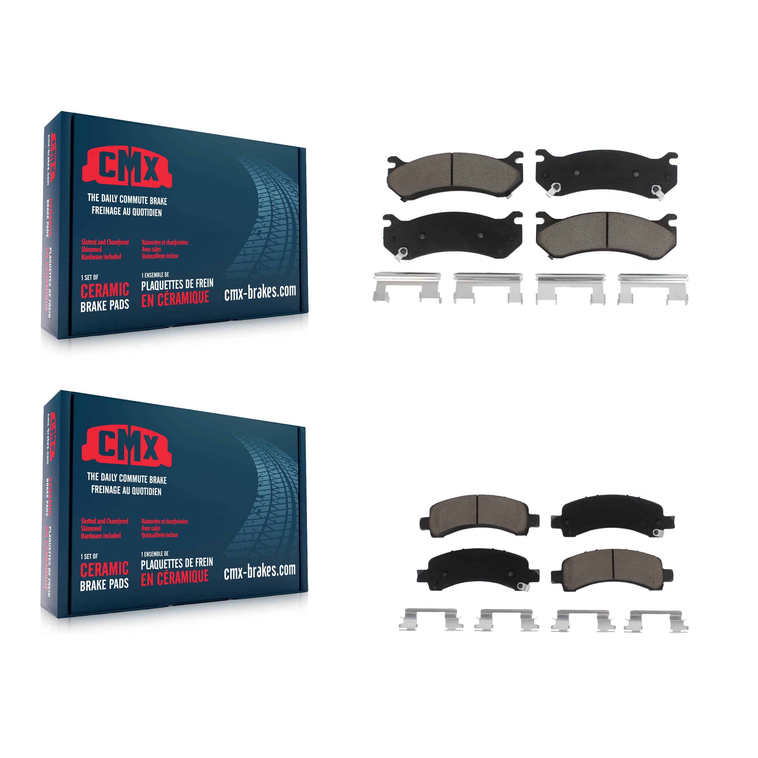 CMX - KCX-100357 - Front and Rear Disc Brake Pad Kits