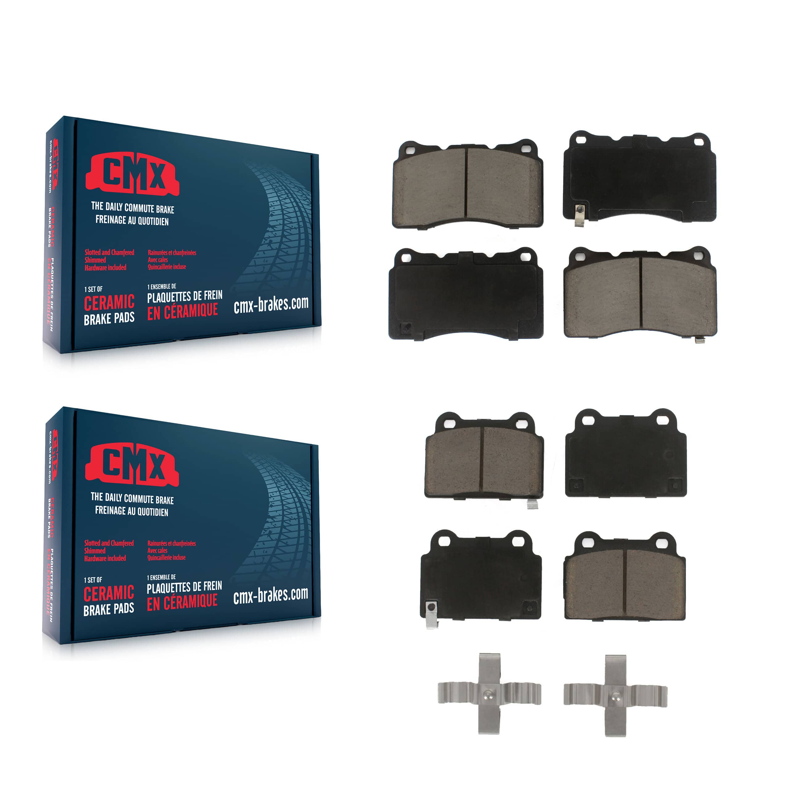 CMX - KCX-100373 - Front and Rear Disc Brake Pad Kits