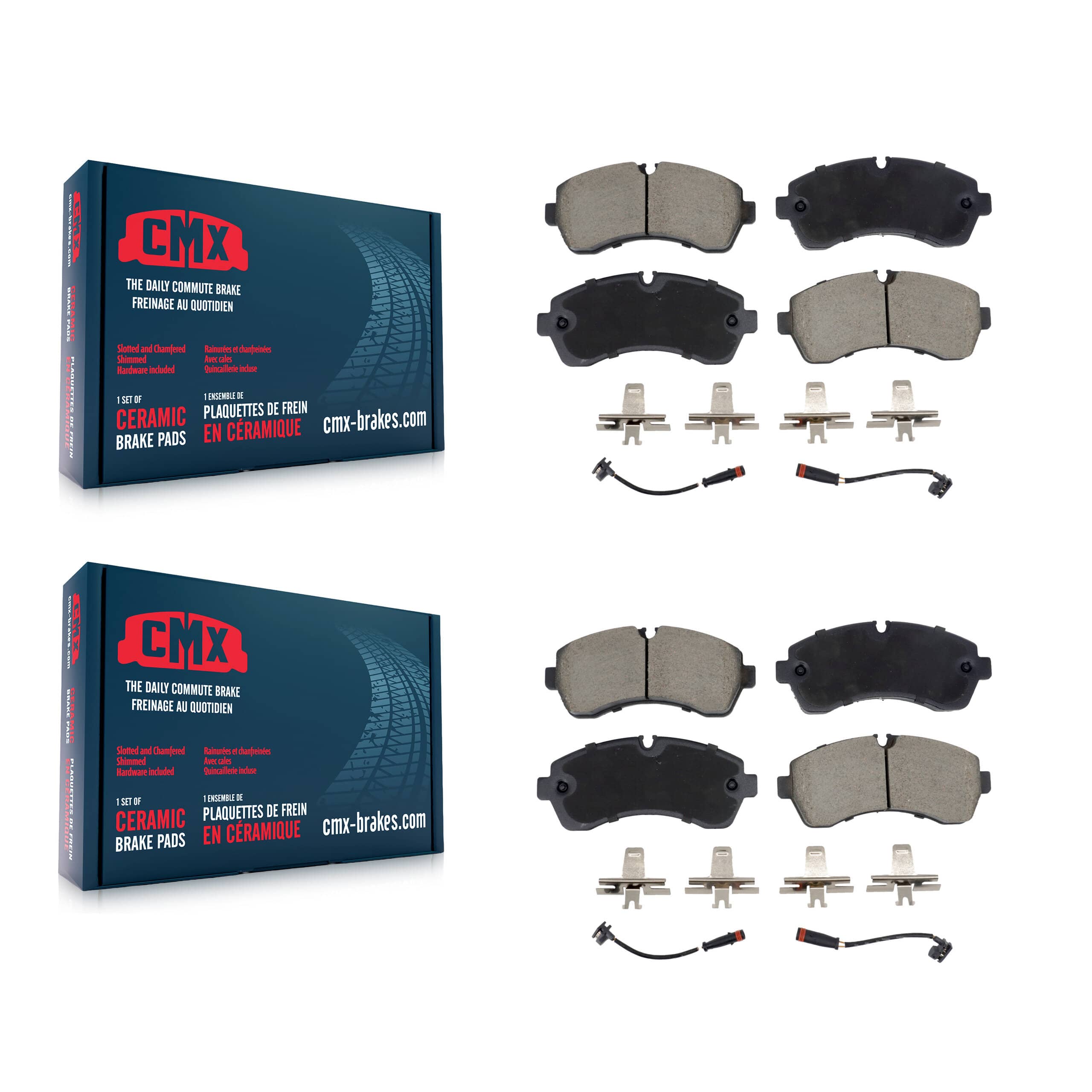 CMX - KCX-100648 - Front and Rear Disc Brake Pad Kits
