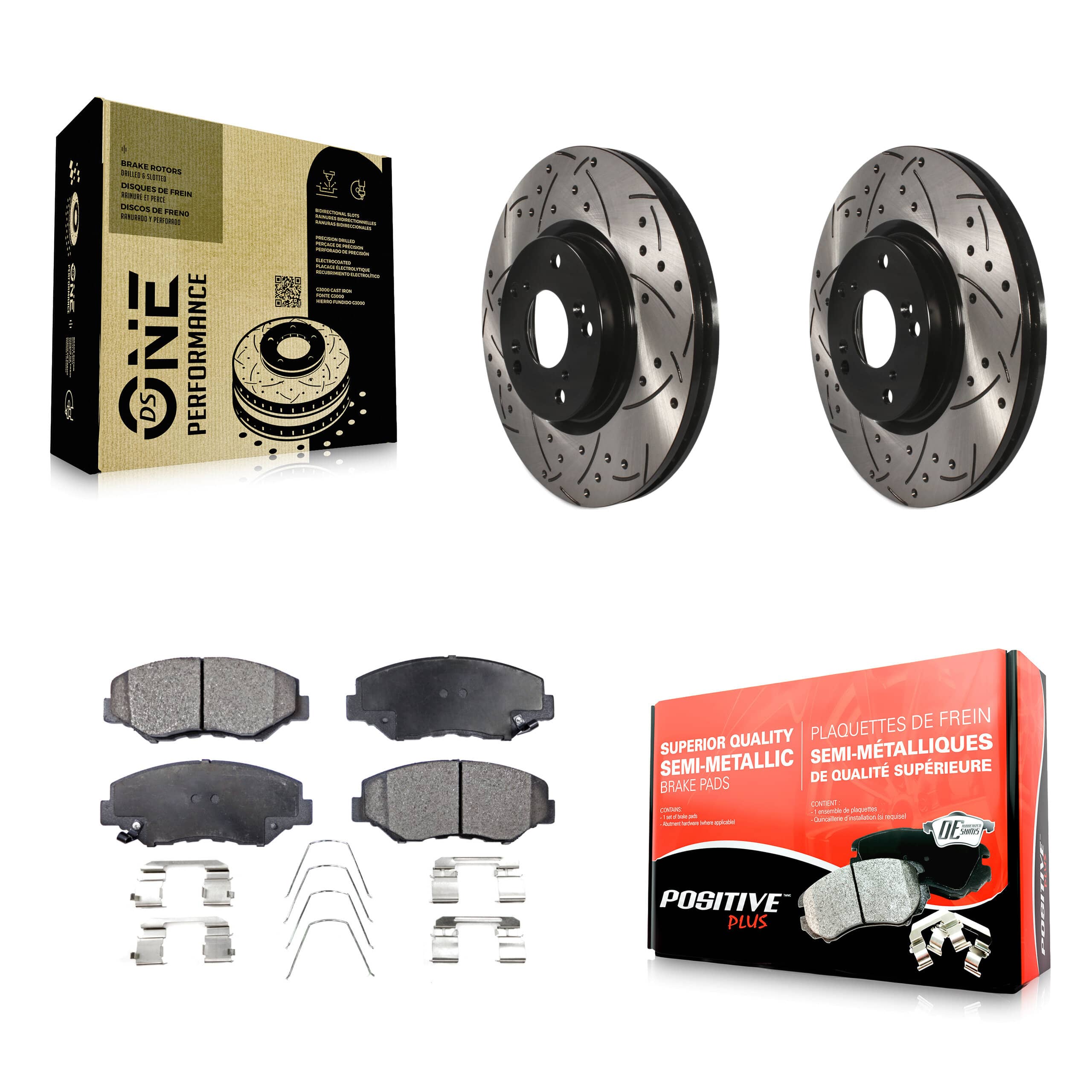 Transit Auto - KDF-100070 - Front Disc Brake Kits