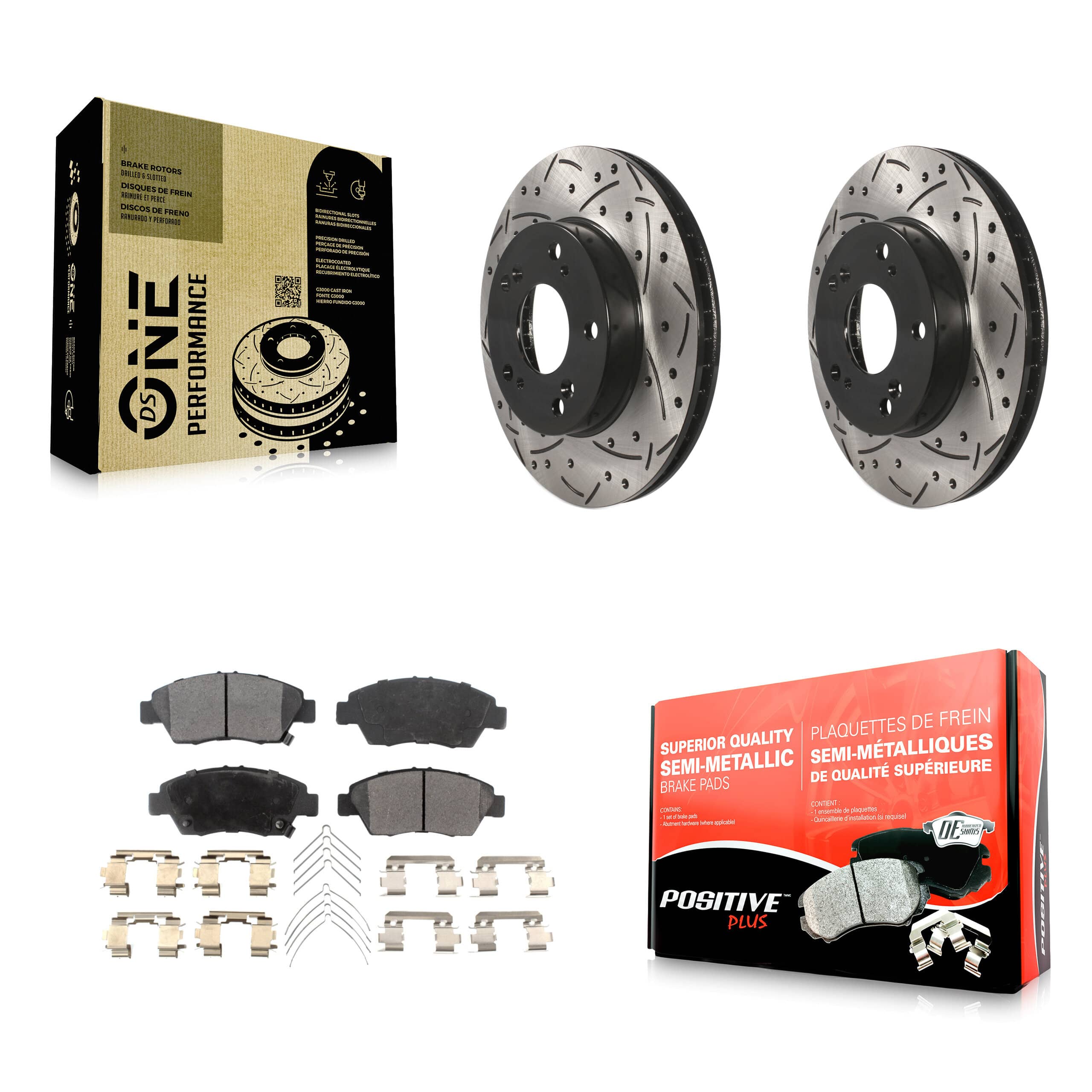 Transit Auto - KDF-100153 - Front Disc Brake Kits