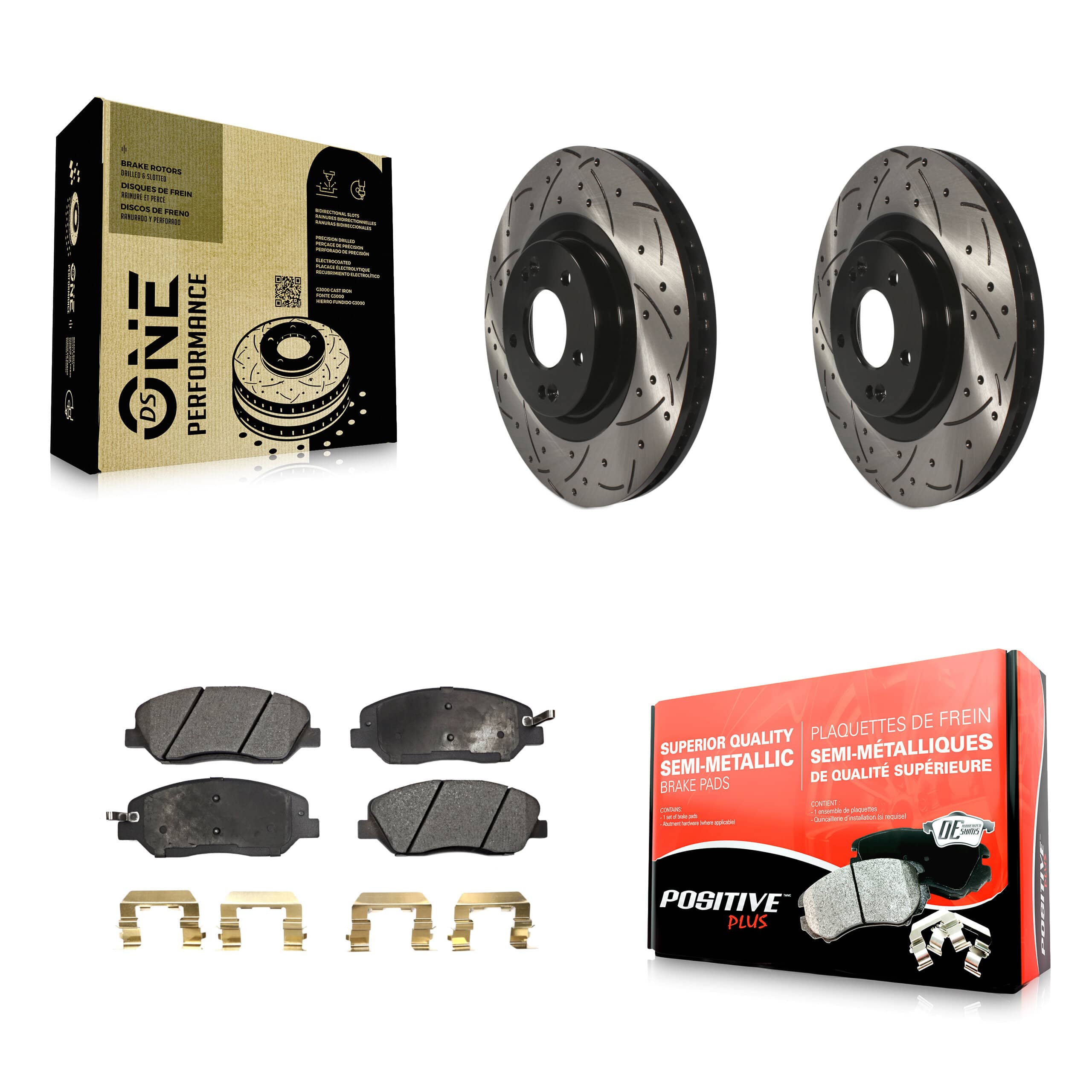 Transit Auto - KDF-100154 - Front Disc Brake Kits