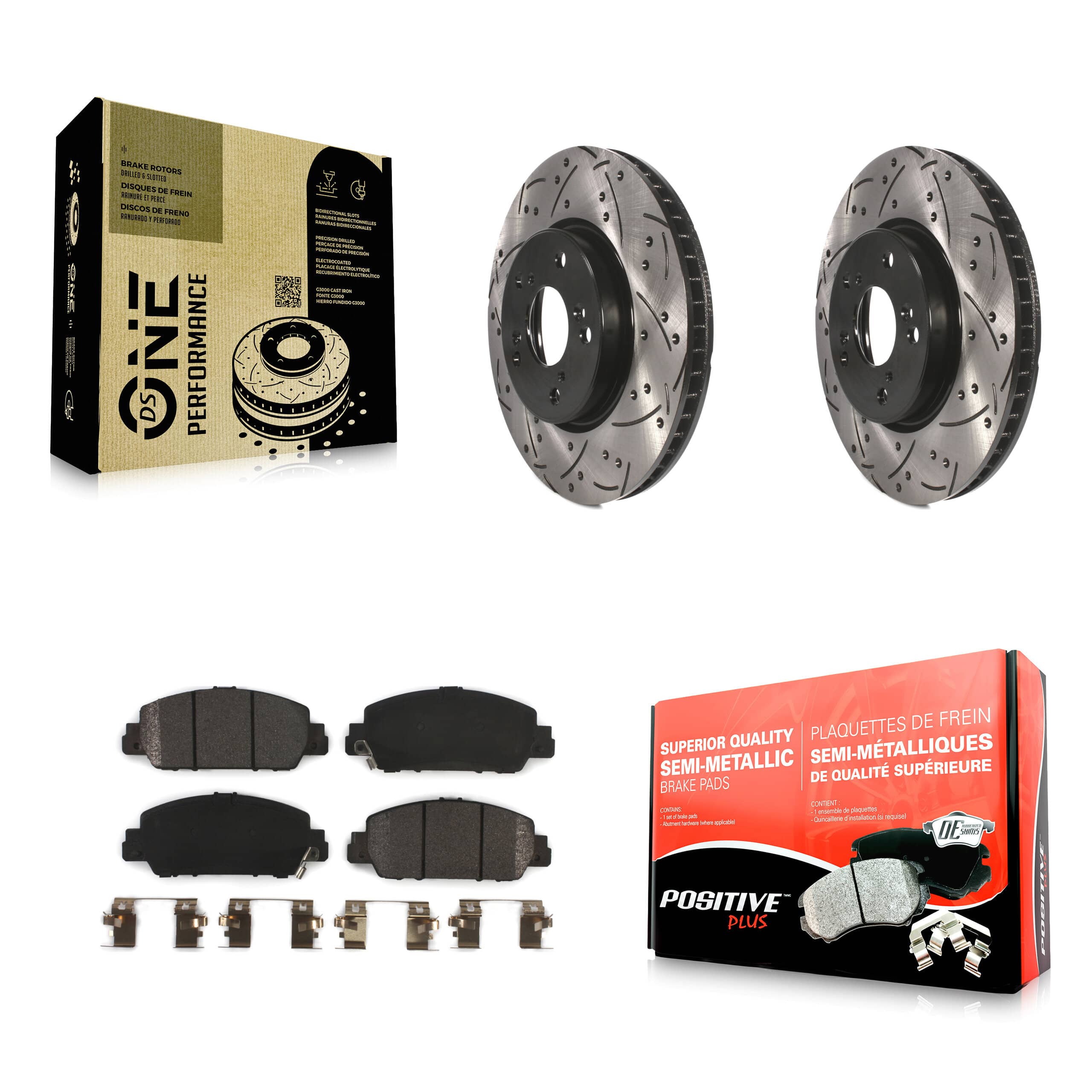Transit Auto - KDF-100161 - Front Disc Brake Kits