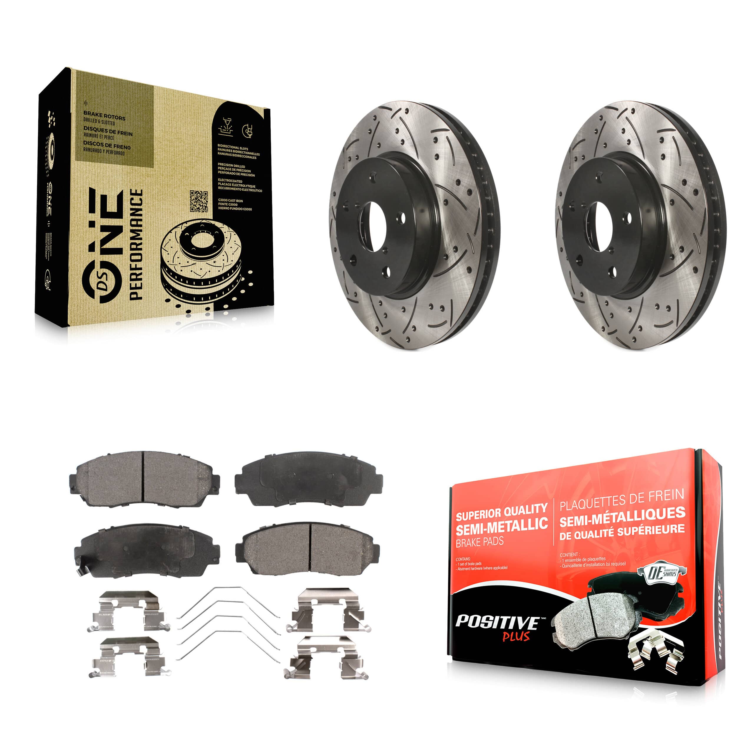 Transit Auto - KDF-100181 - Front Disc Brake Kits