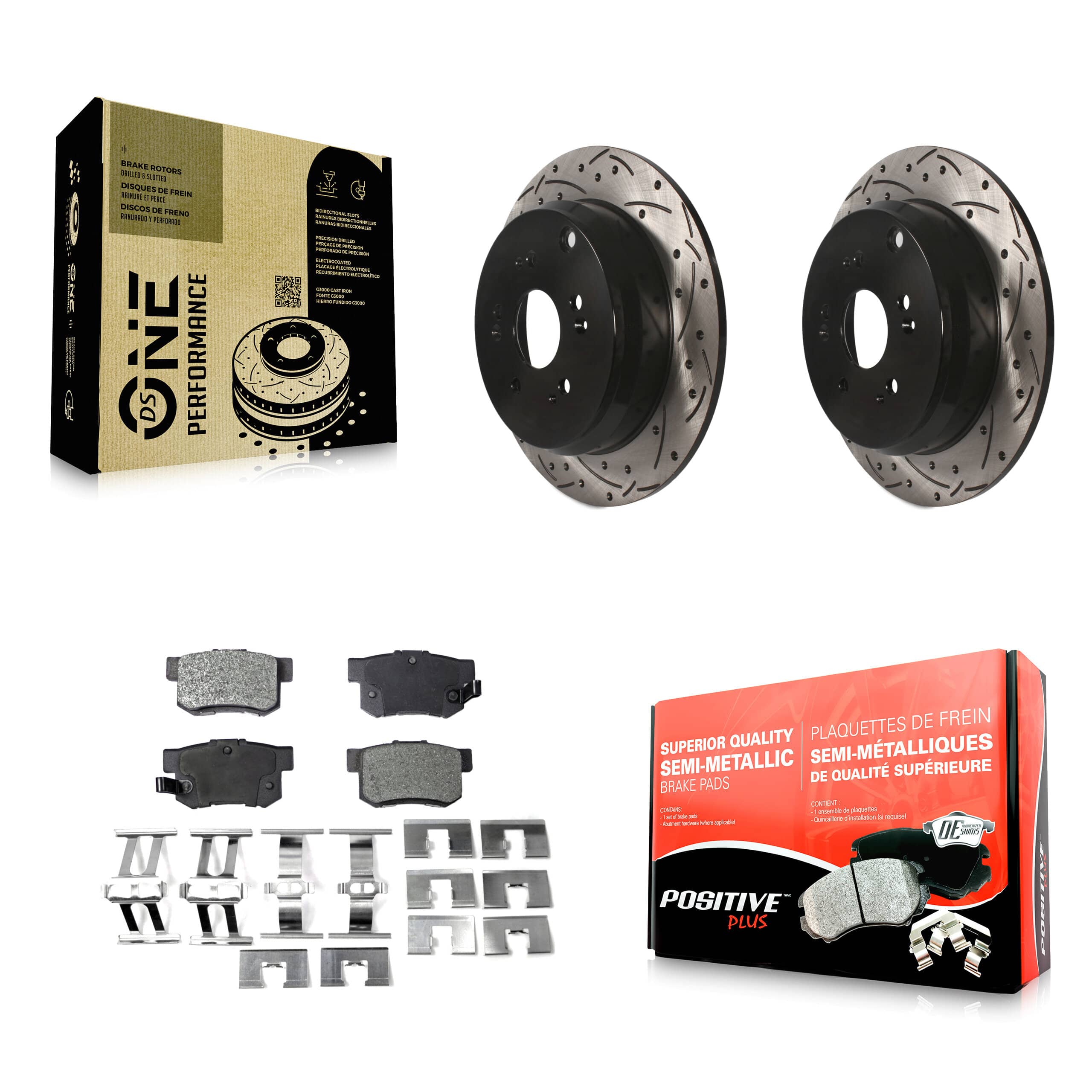 Transit Auto - KDF-100480 - Rear Disc Brake Kits
