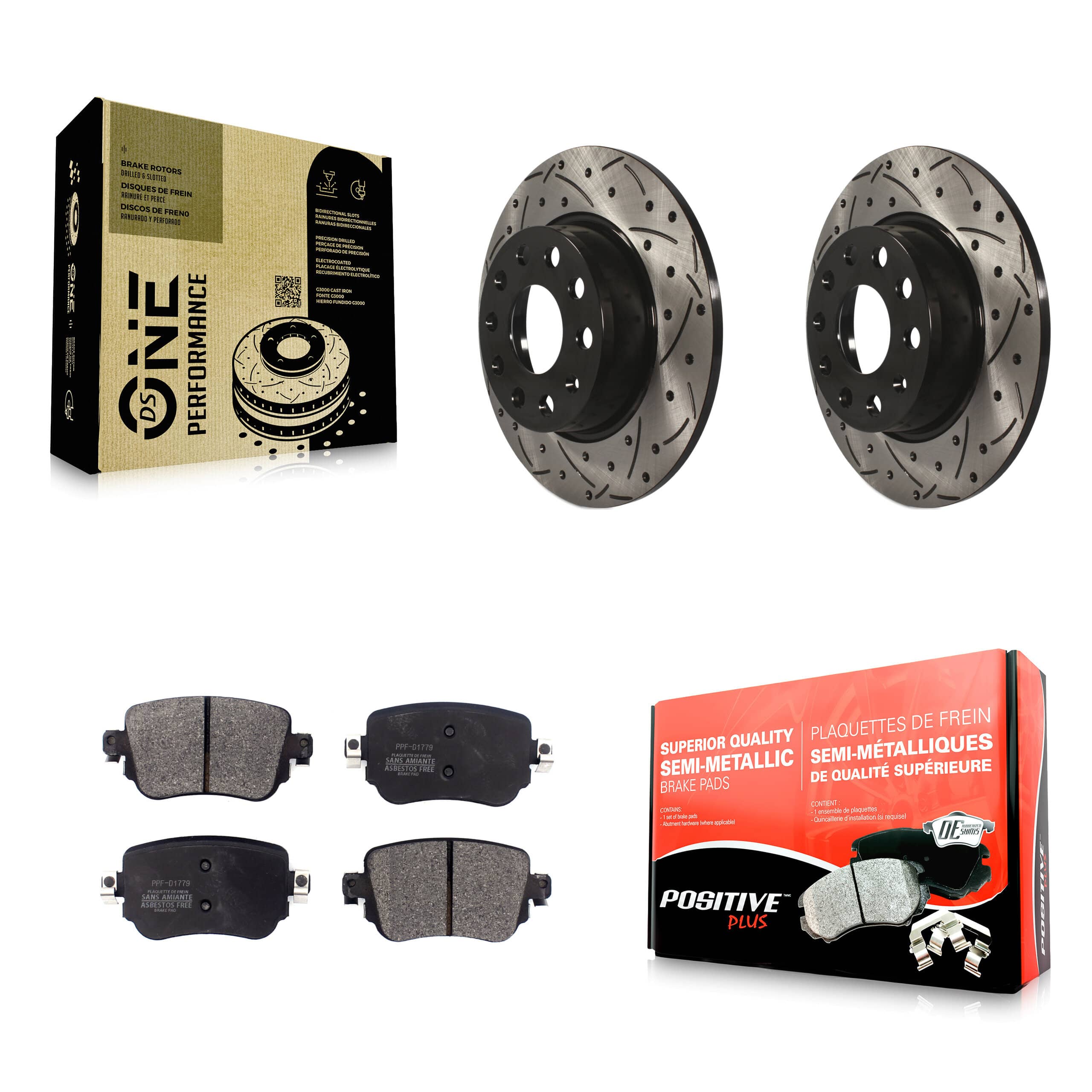 Transit Auto - KDF-100558 - Rear Disc Brake Kits