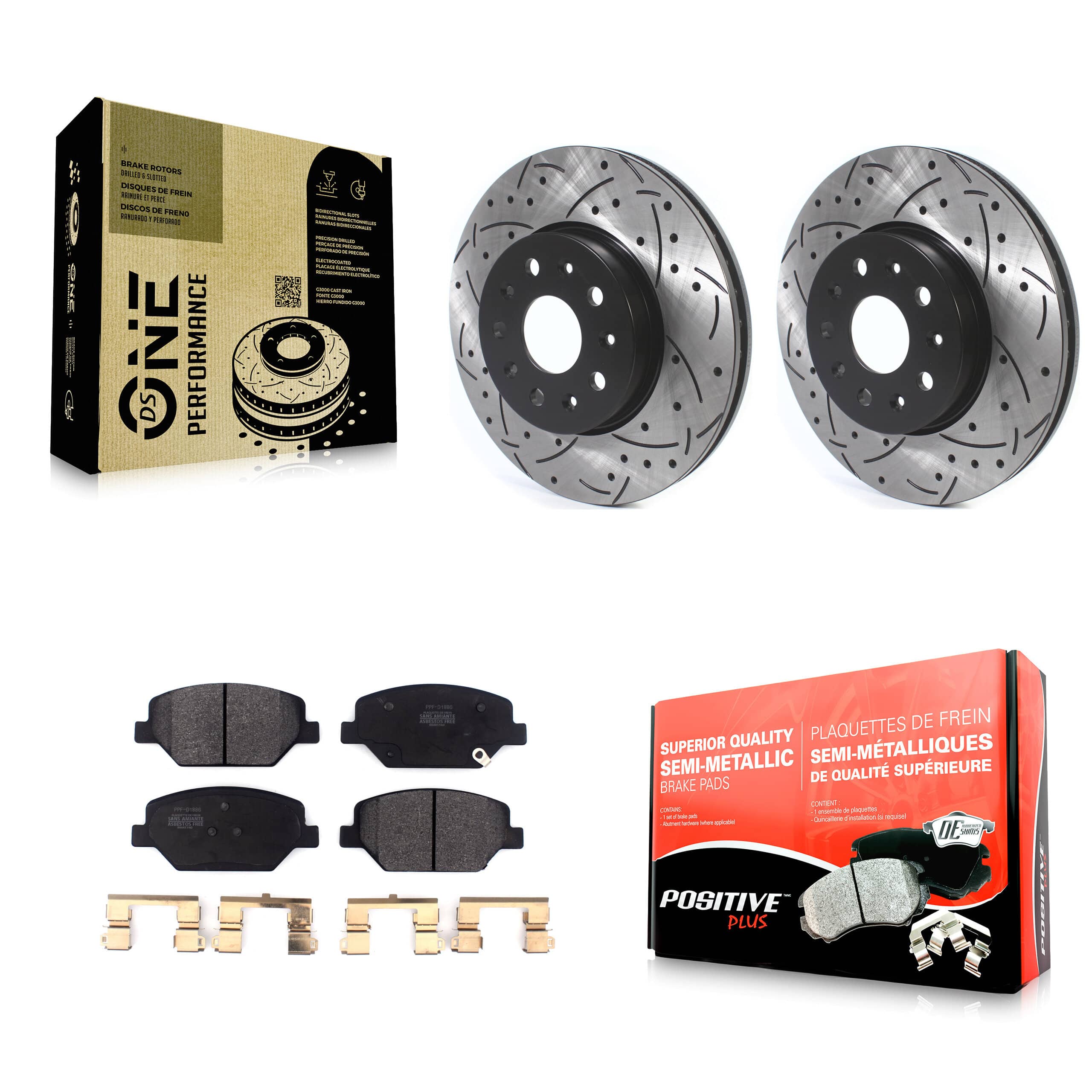 Transit Auto - KDF-100616 - Front Disc Brake Kits