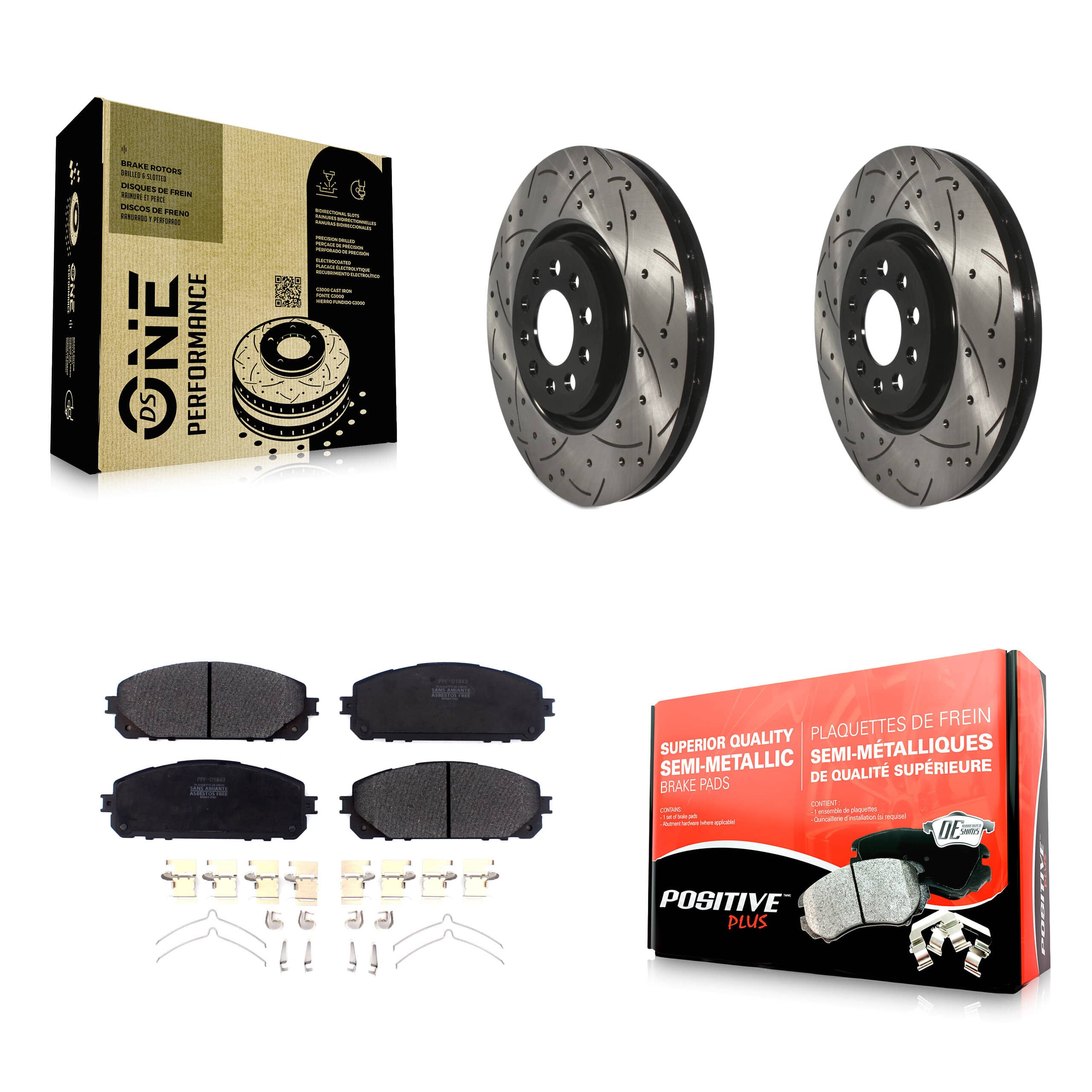 Transit Auto - KDF-100620 - Front Disc Brake Kits