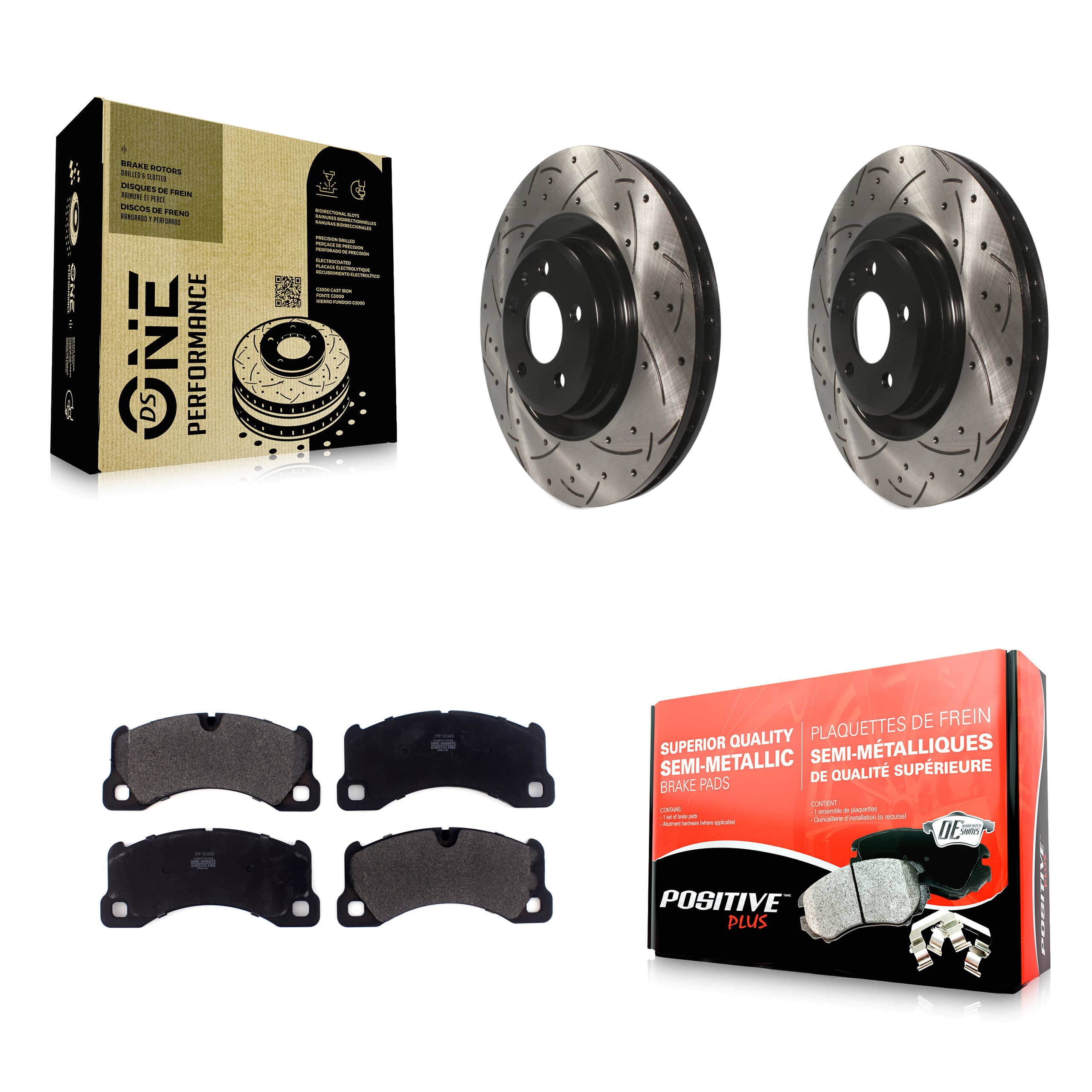 Transit Auto - KDF-100621 - Front Disc Brake Kits