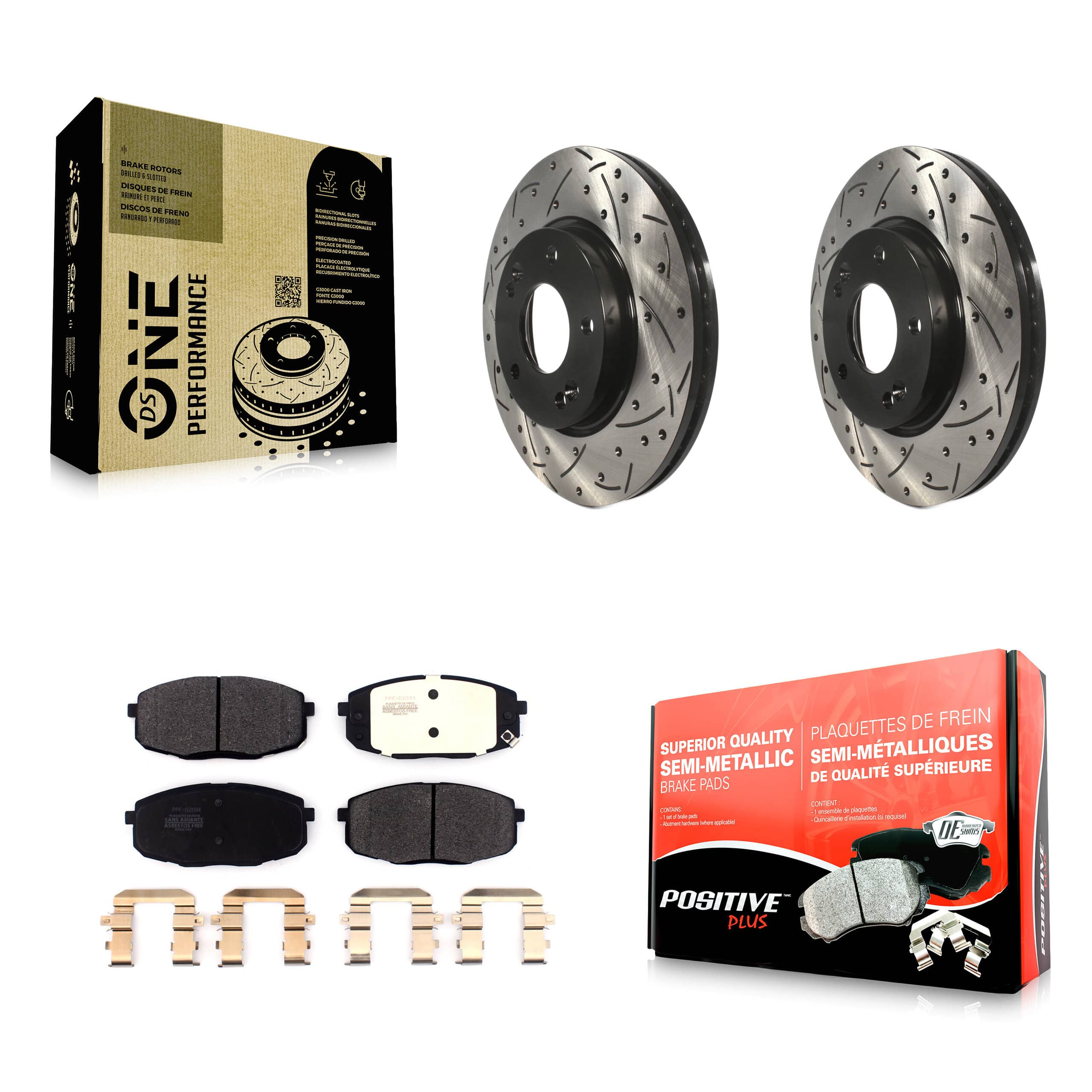 Transit Auto - KDF-100622 - Front Disc Brake Kits