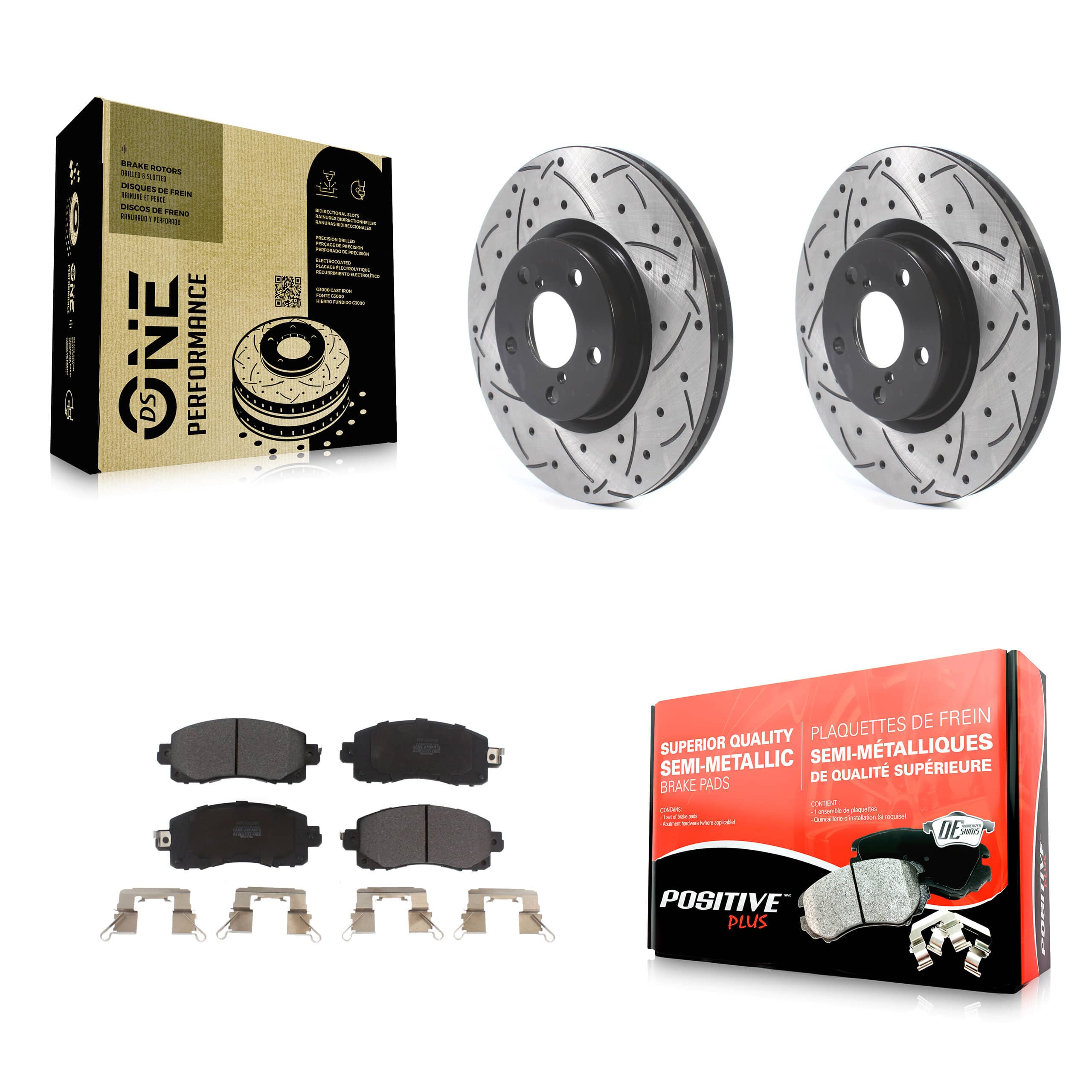 Transit Auto - KDF-100640 - Front Disc Brake Kits