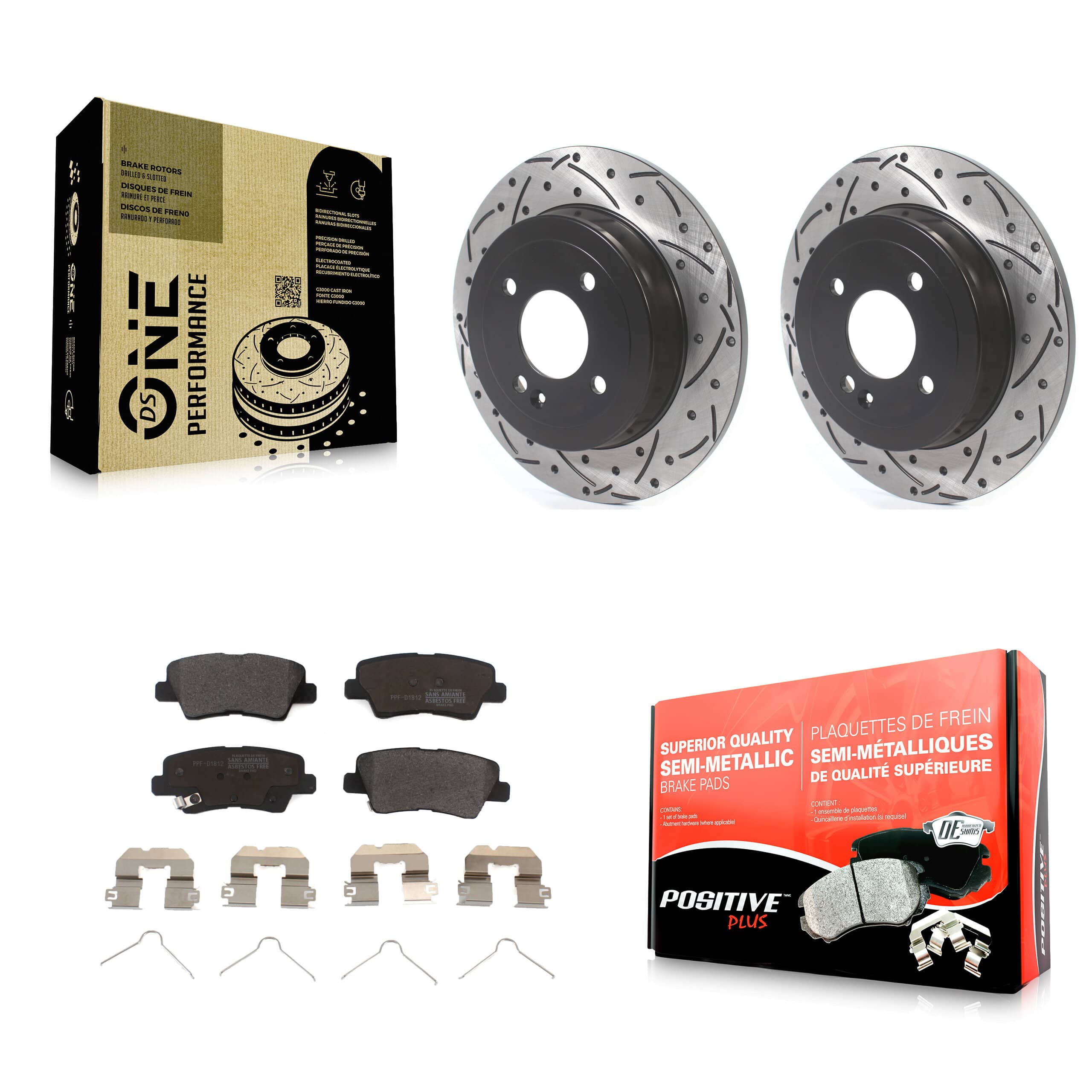 Transit Auto - KDF-100704 - Rear Disc Brake Kits