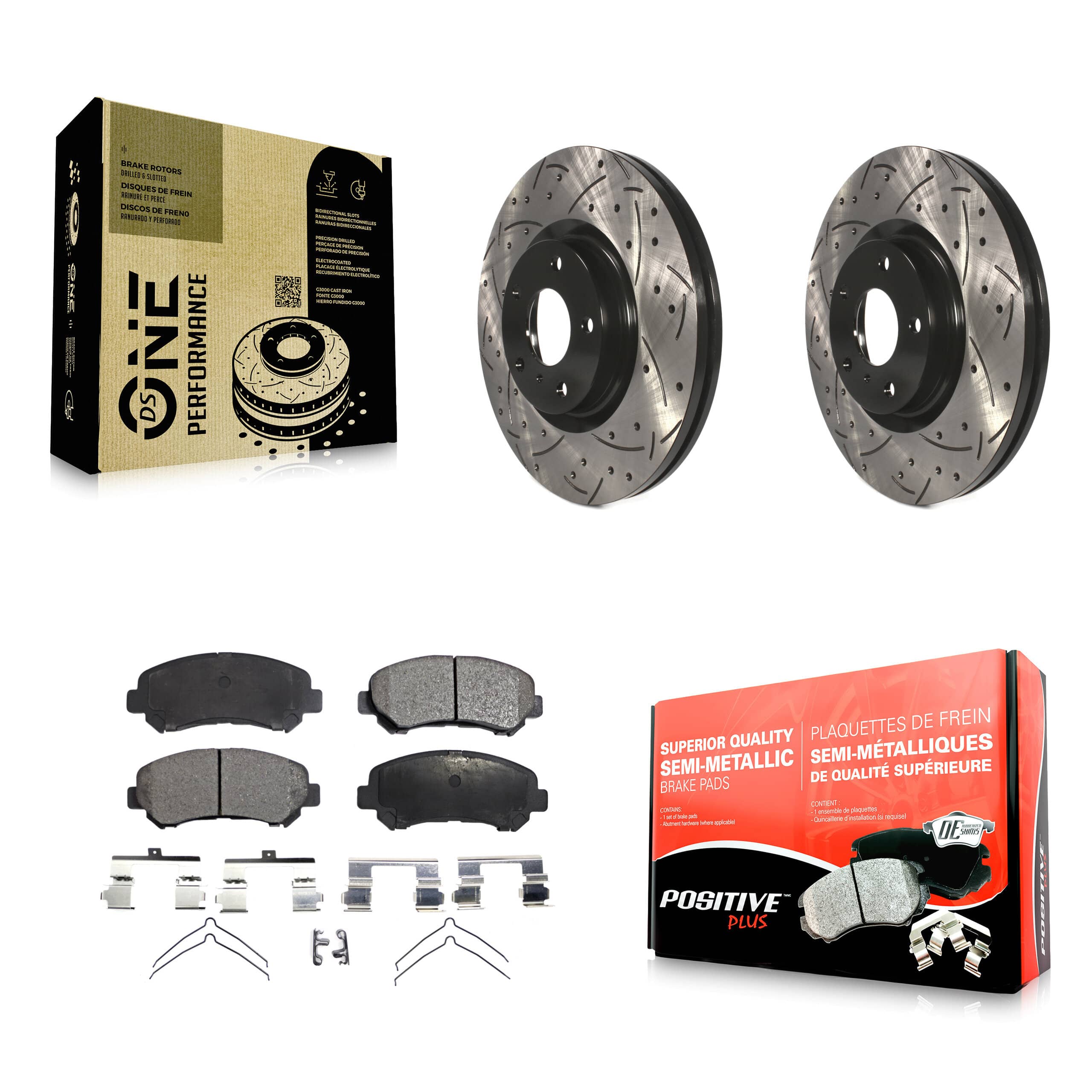 Transit Auto - KDF-100718 - Front Disc Brake Kits