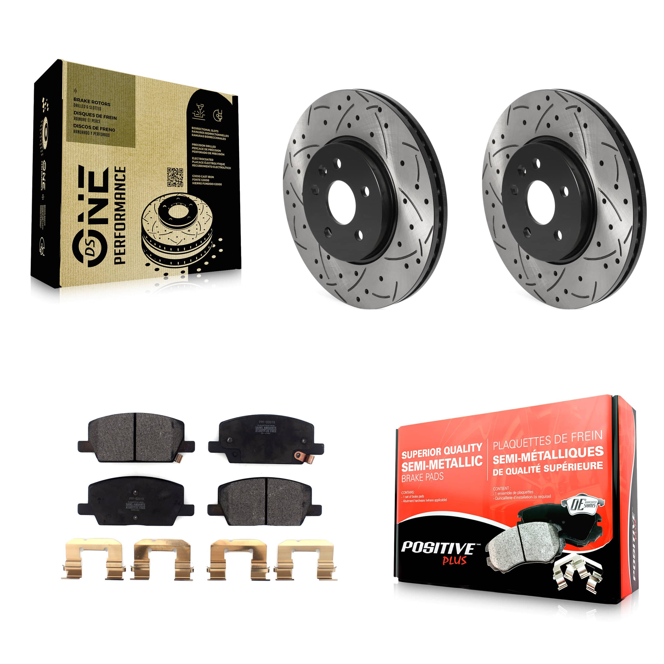 Transit Auto - KDF-100736 - Front Disc Brake Kits