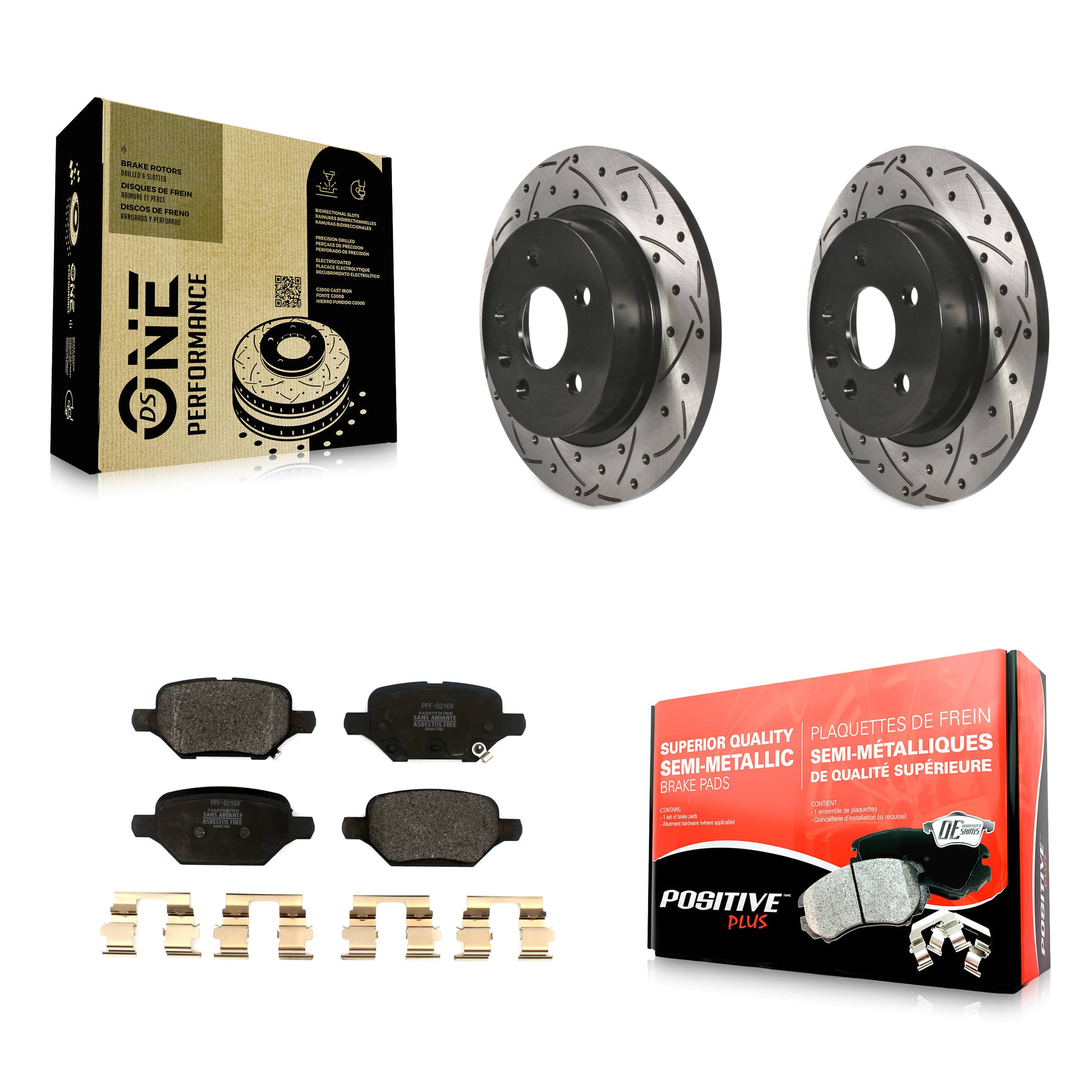 Transit Auto - KDF-100872 - Rear Disc Brake Kits