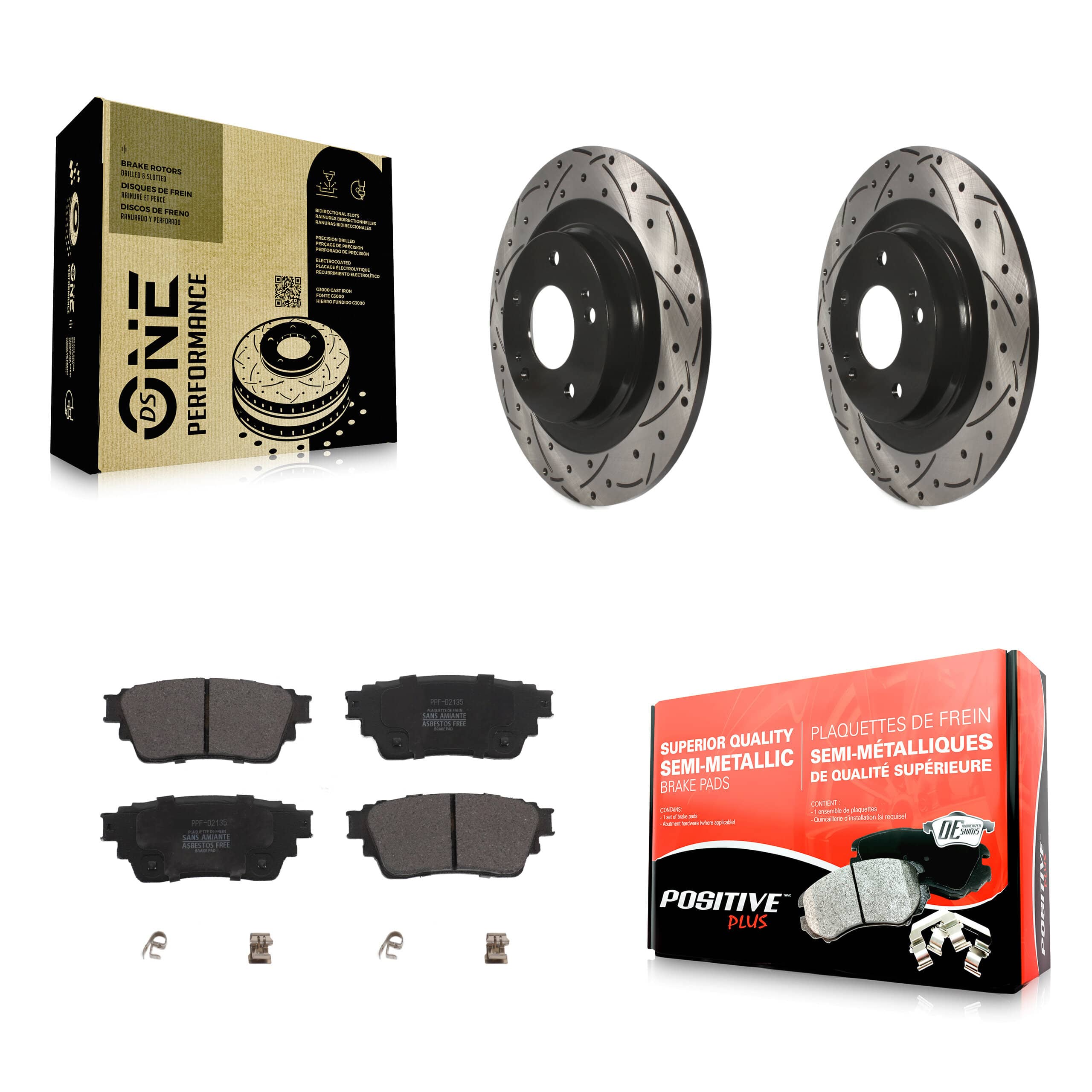 Transit Auto - KDF-101055 - Rear Disc Brake Kits