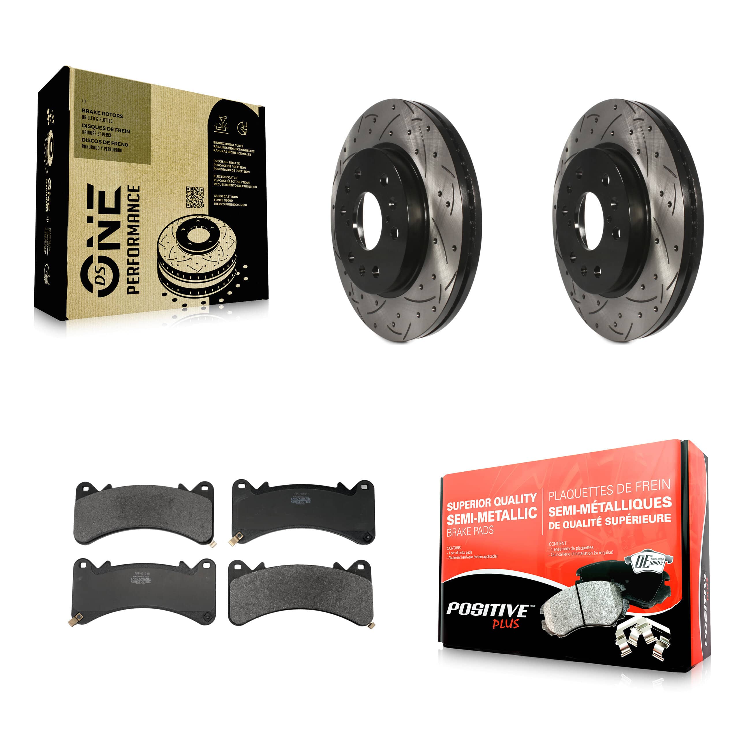 Transit Auto - KDF-101250 - Front Disc Brake Kits