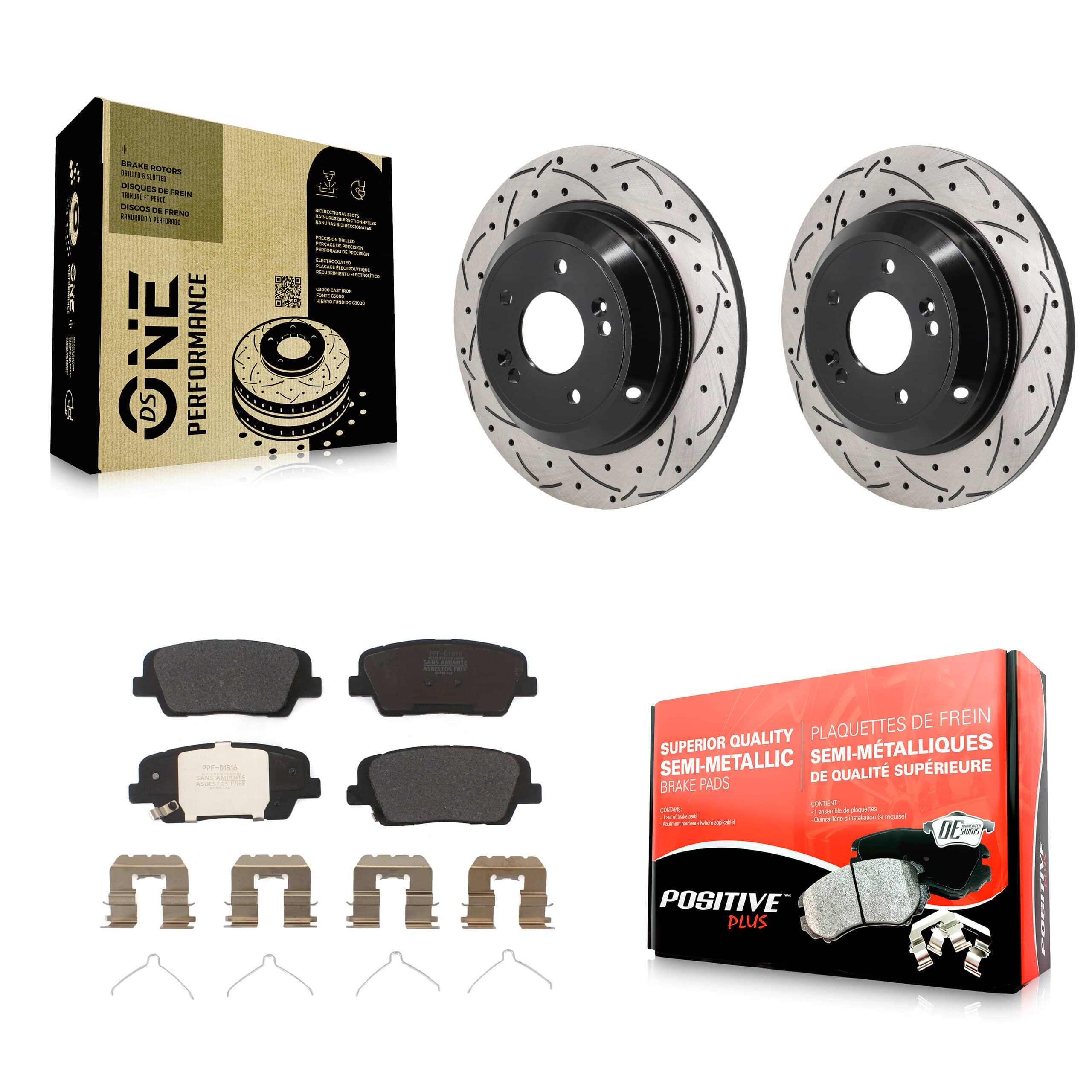 Transit Auto - KDF-101377 - Rear Disc Brake Kits