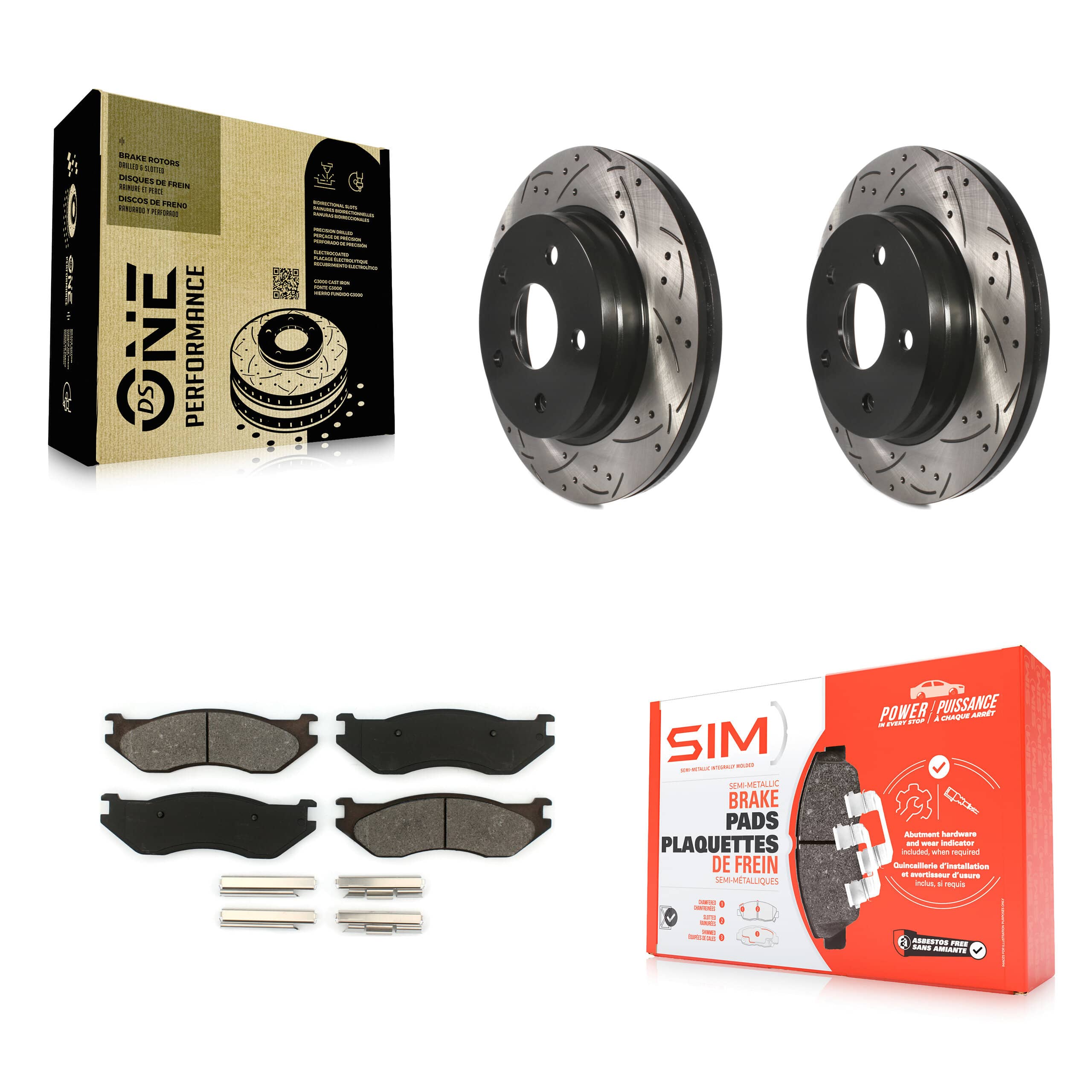 Transit Auto - KDS-100033 - Front Disc Brake Kits