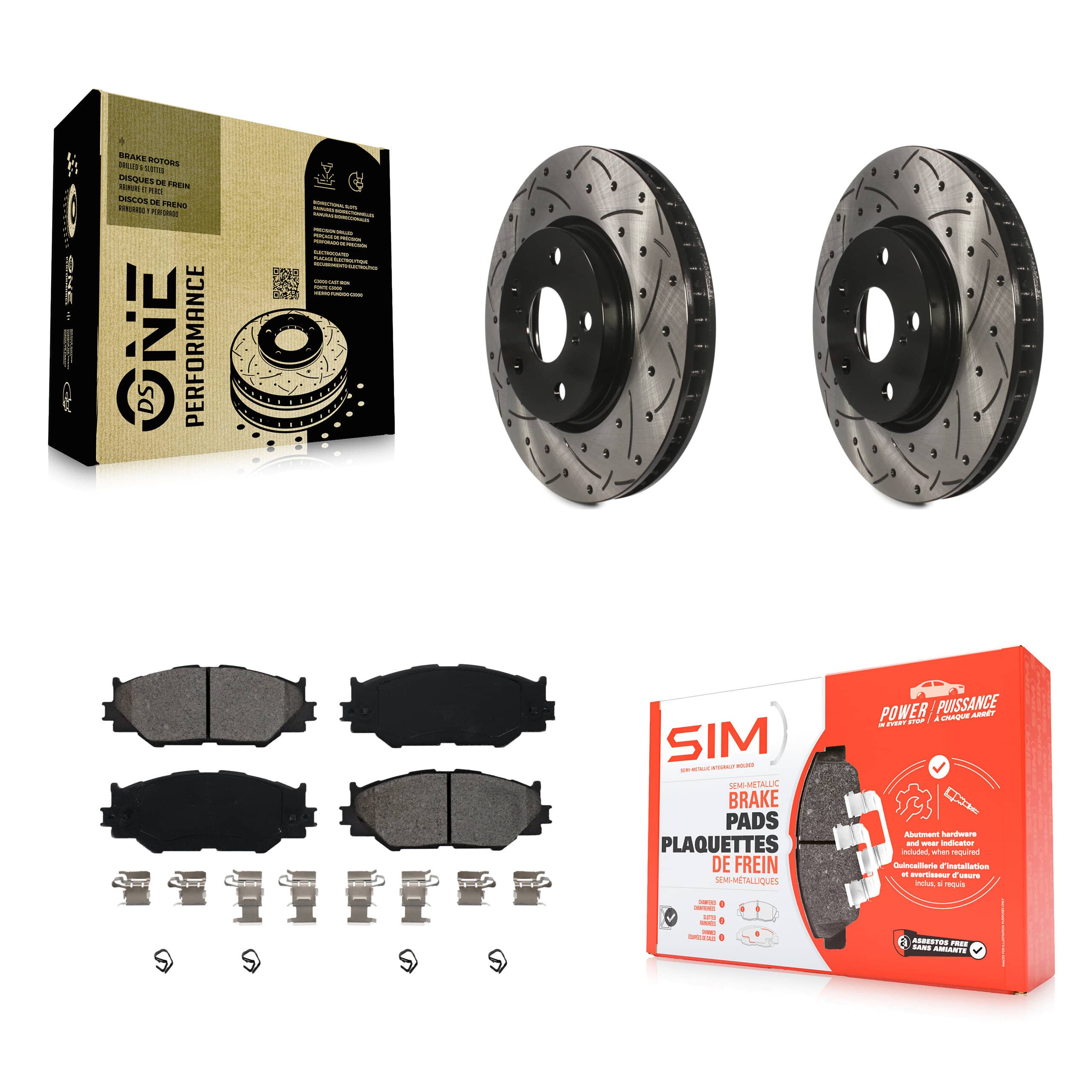 Transit Auto - KDS-100089 - Front Disc Brake Kits