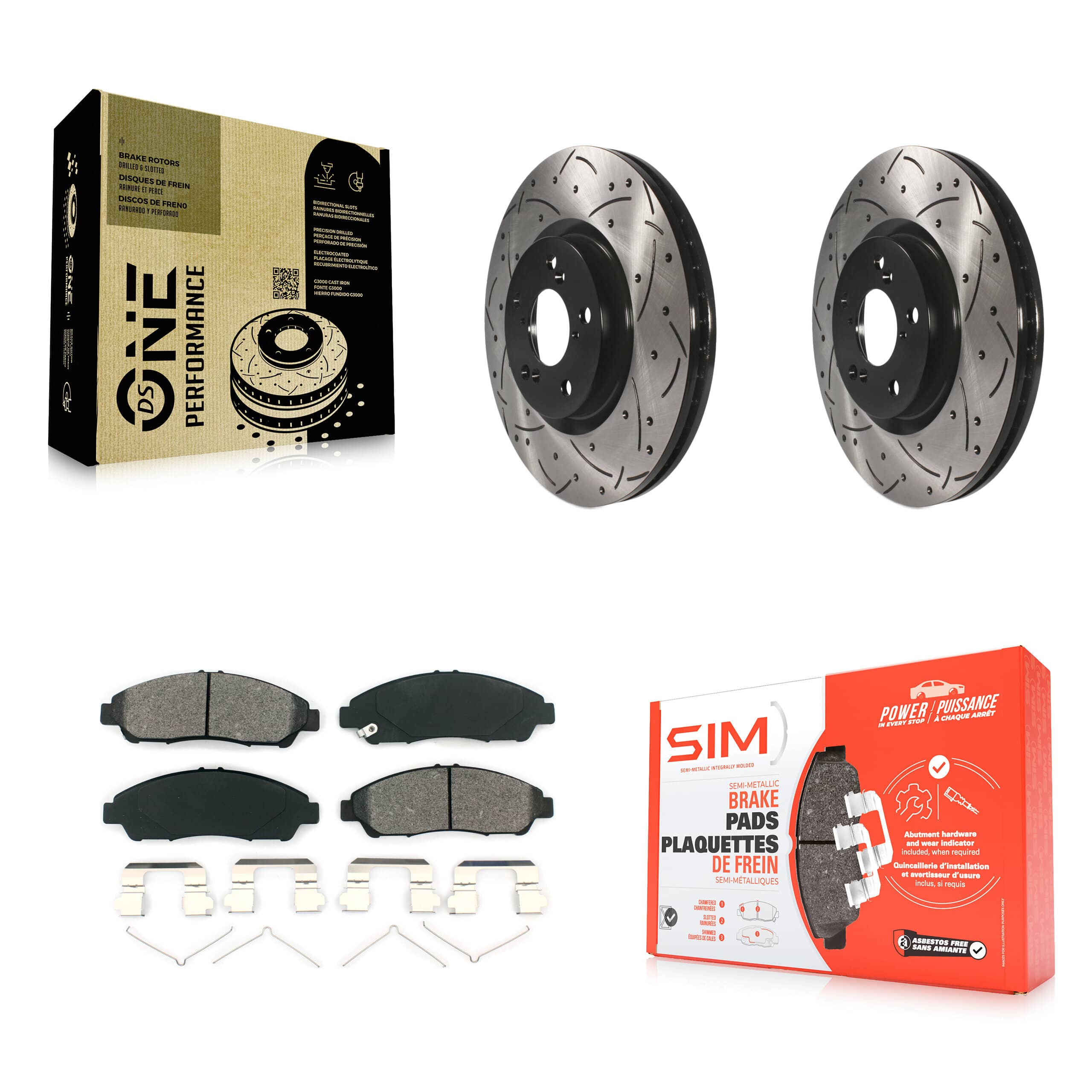 Transit Auto - KDS-100097 - Front Disc Brake Kits